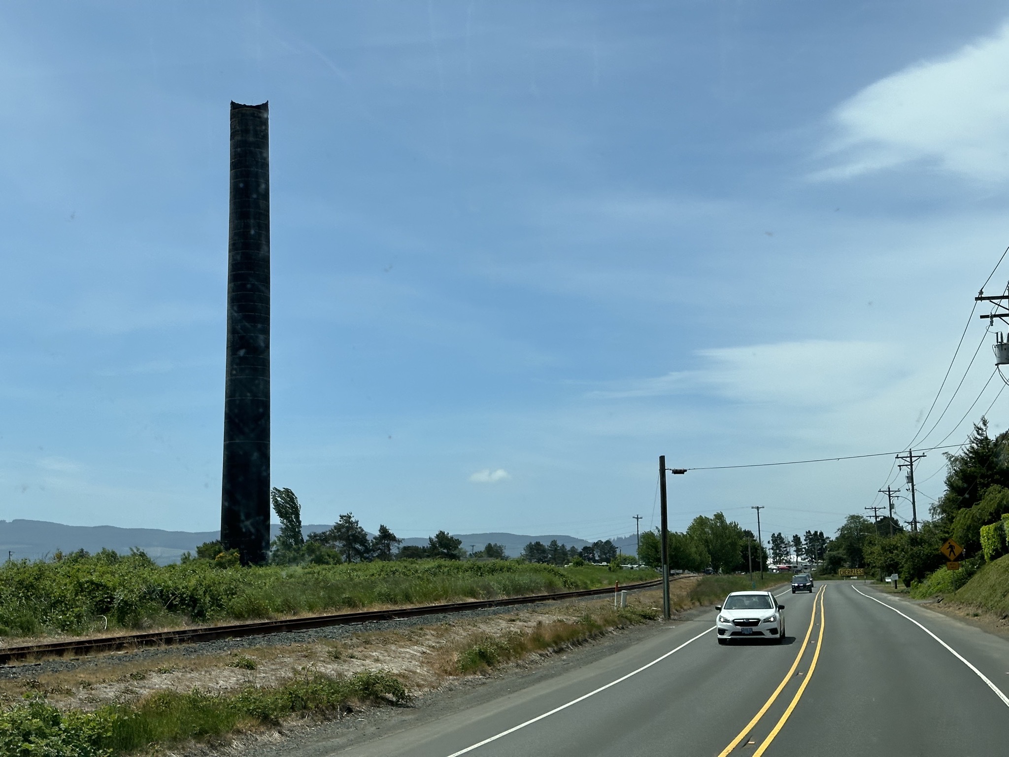 Old smokestack