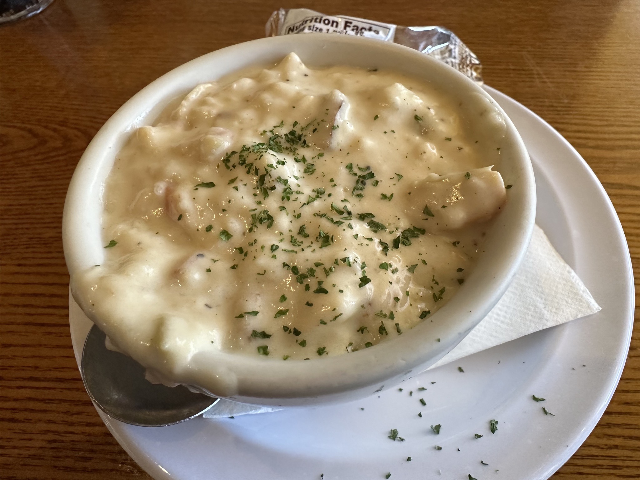 Clam chowder