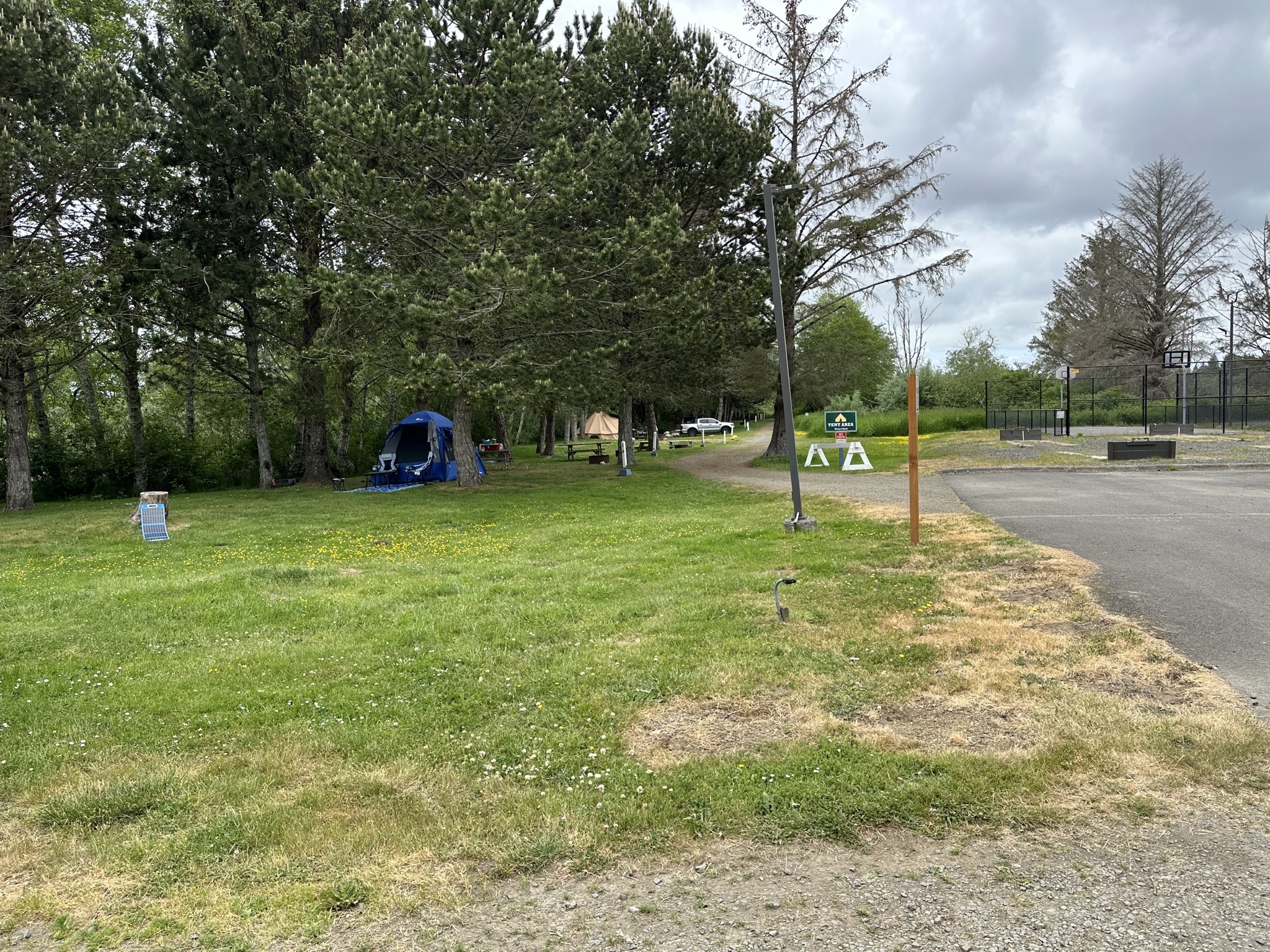 Tent sites