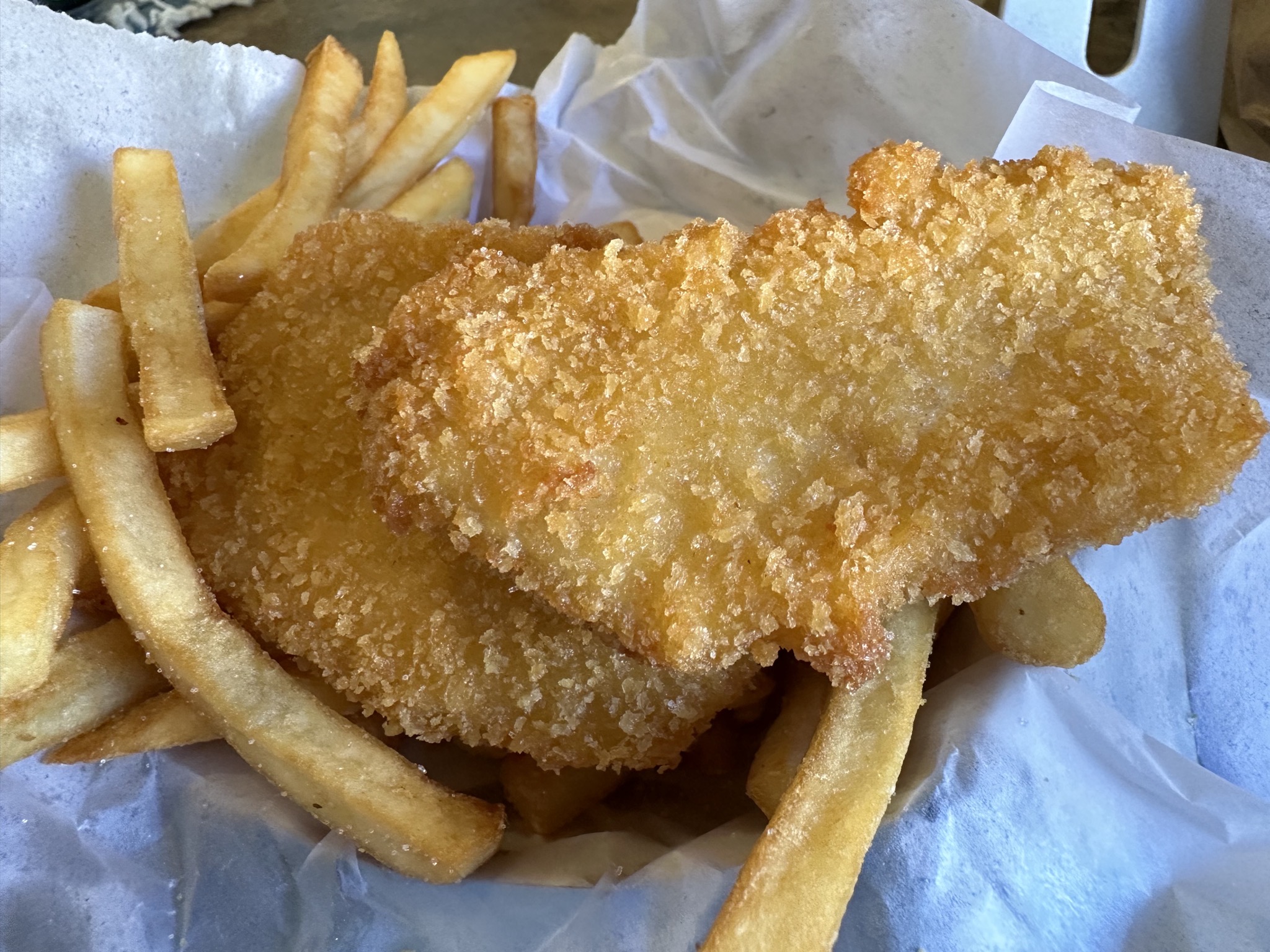 Tuna and chips