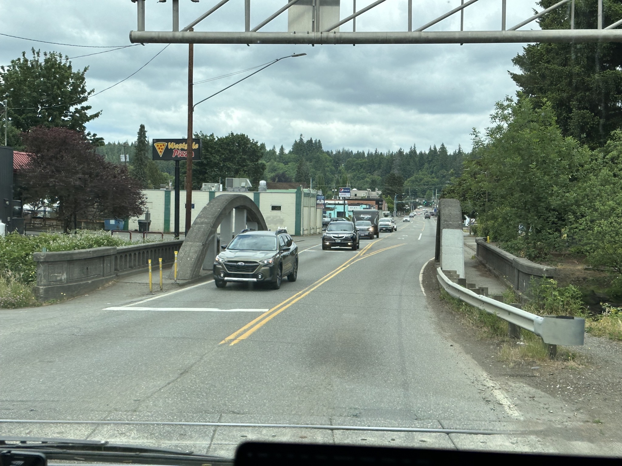 Narrow bridge