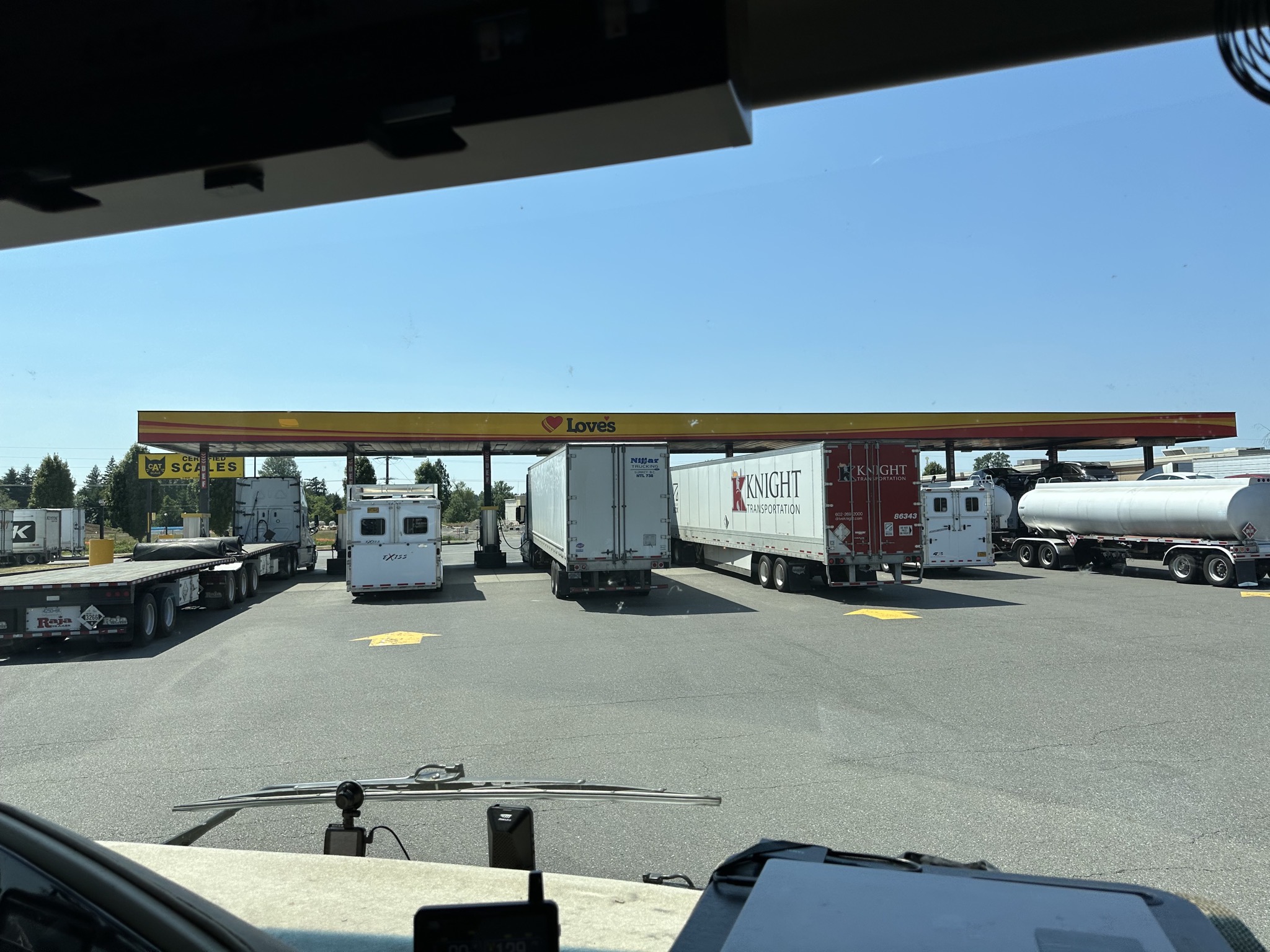 Fuel stop