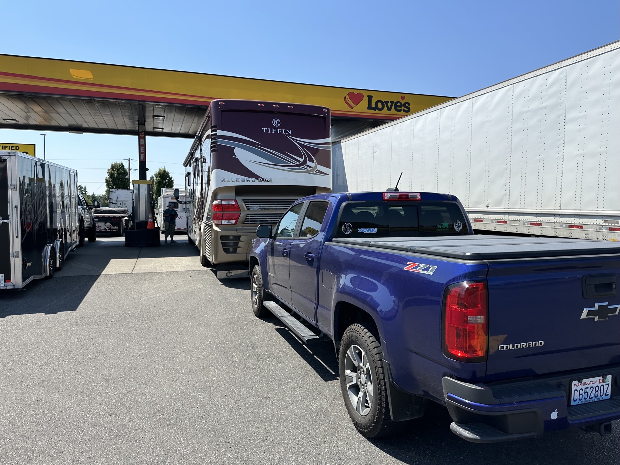 Fuel stop