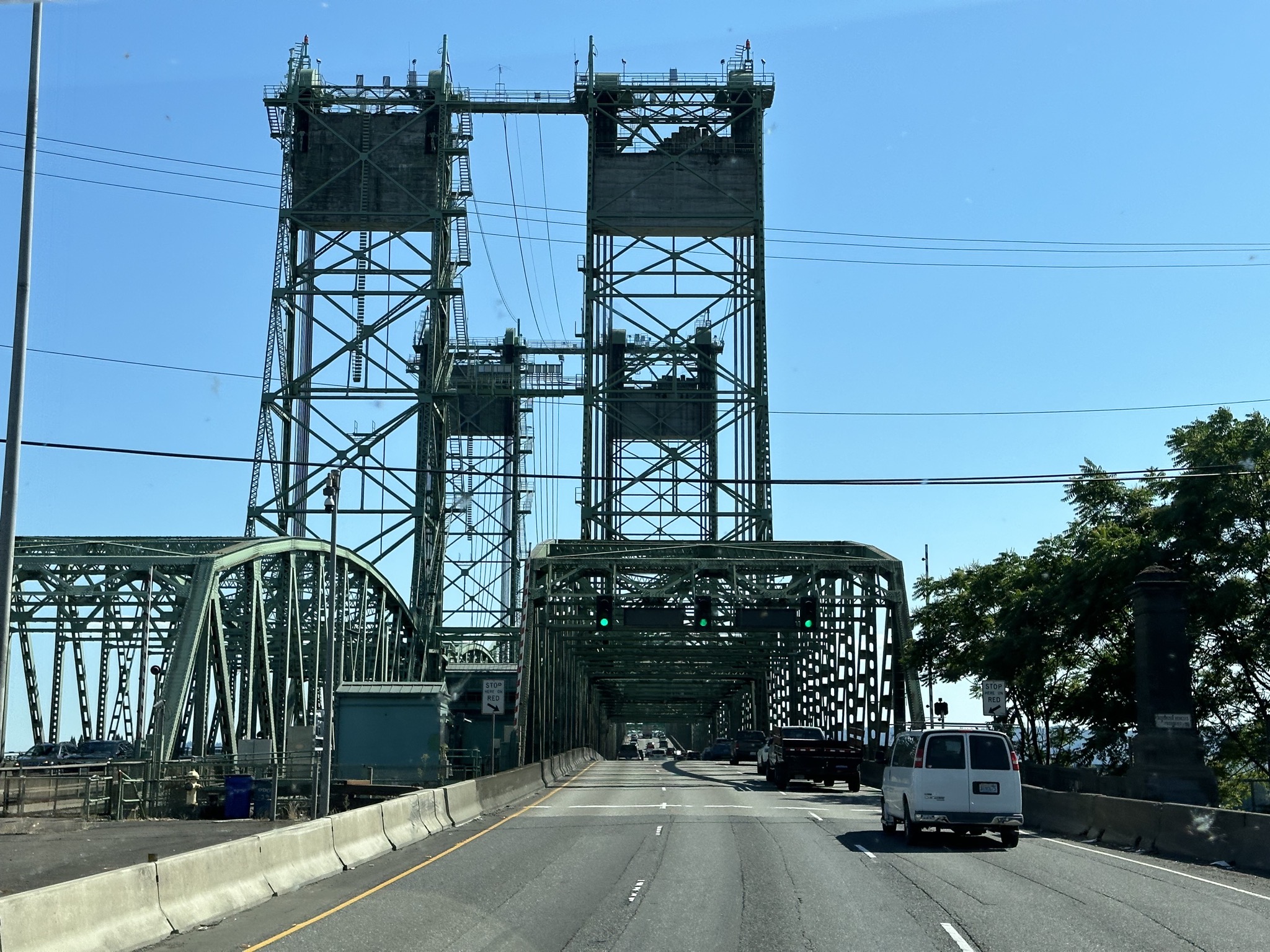 Interstate bridge