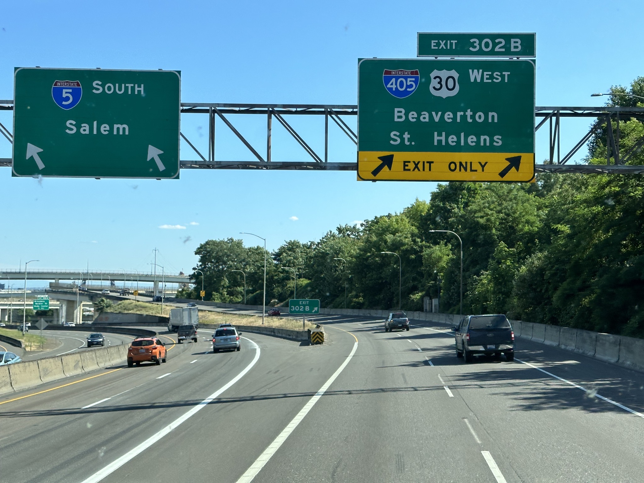 Exit to west