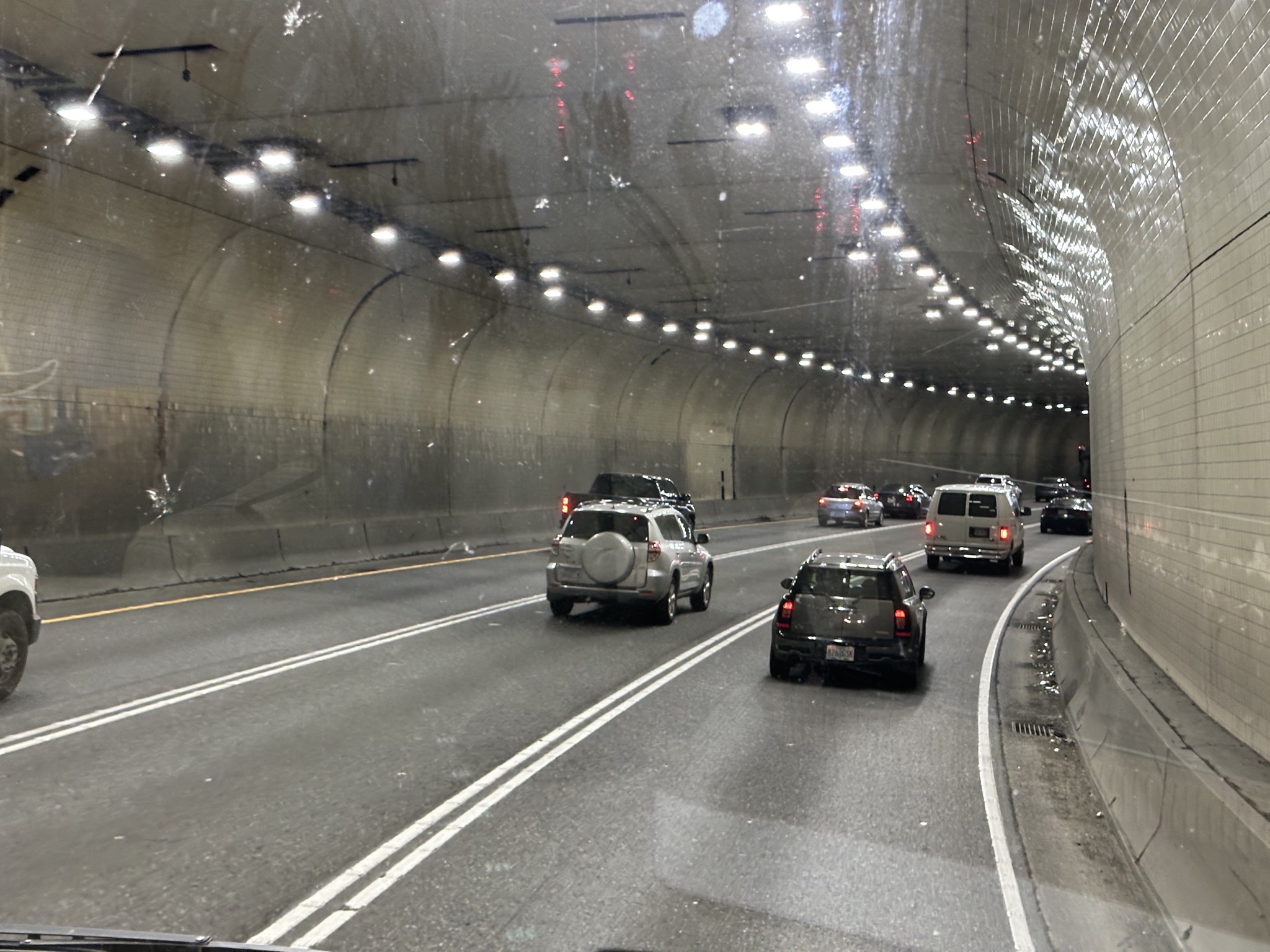 Freeway tunnel