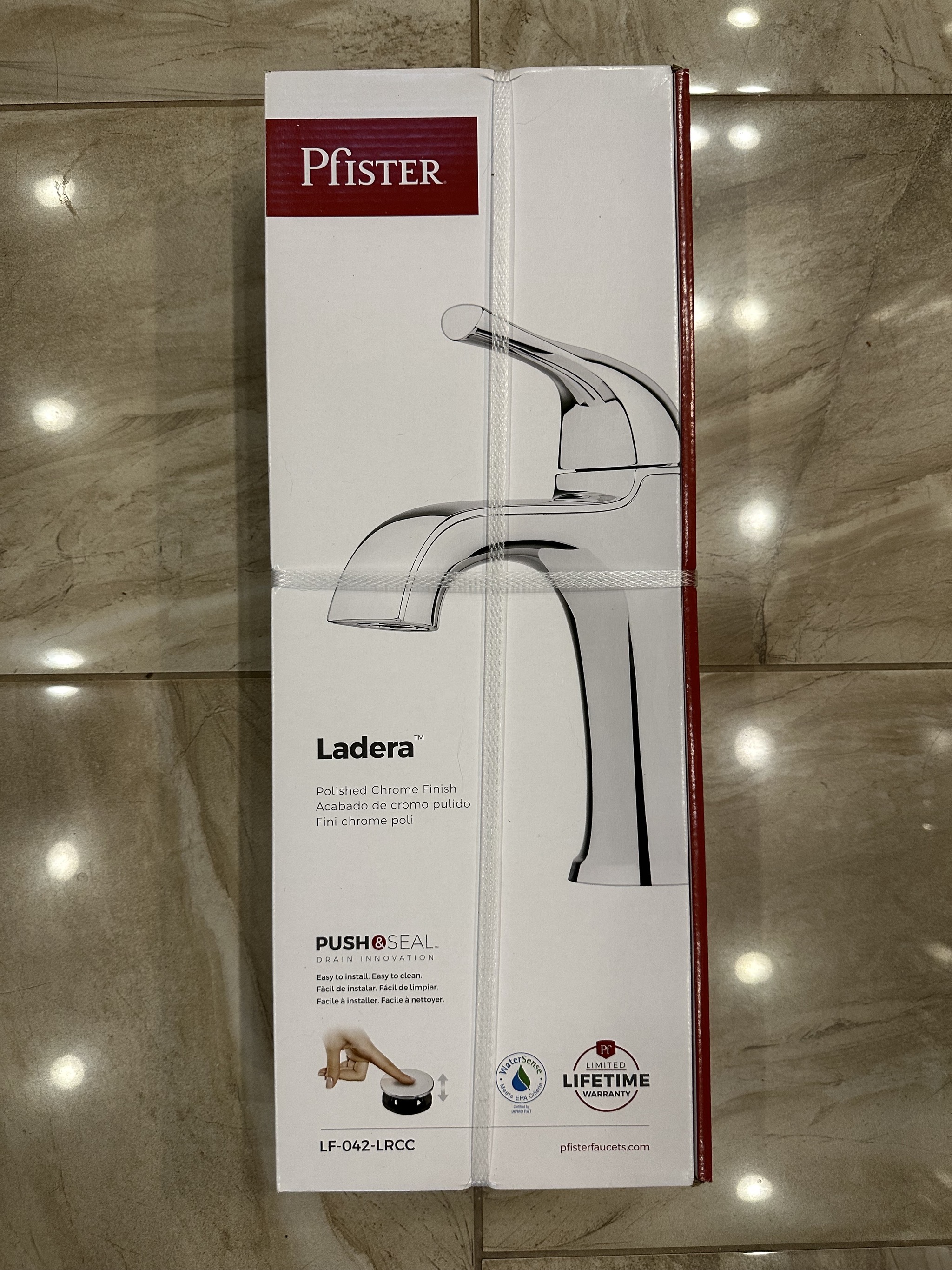 New faucet