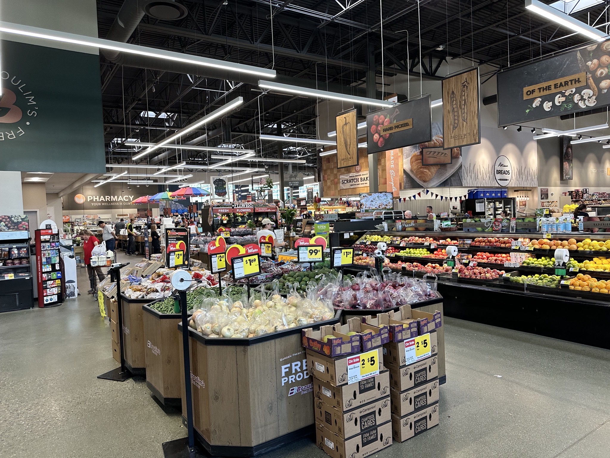 Nearby grocery store