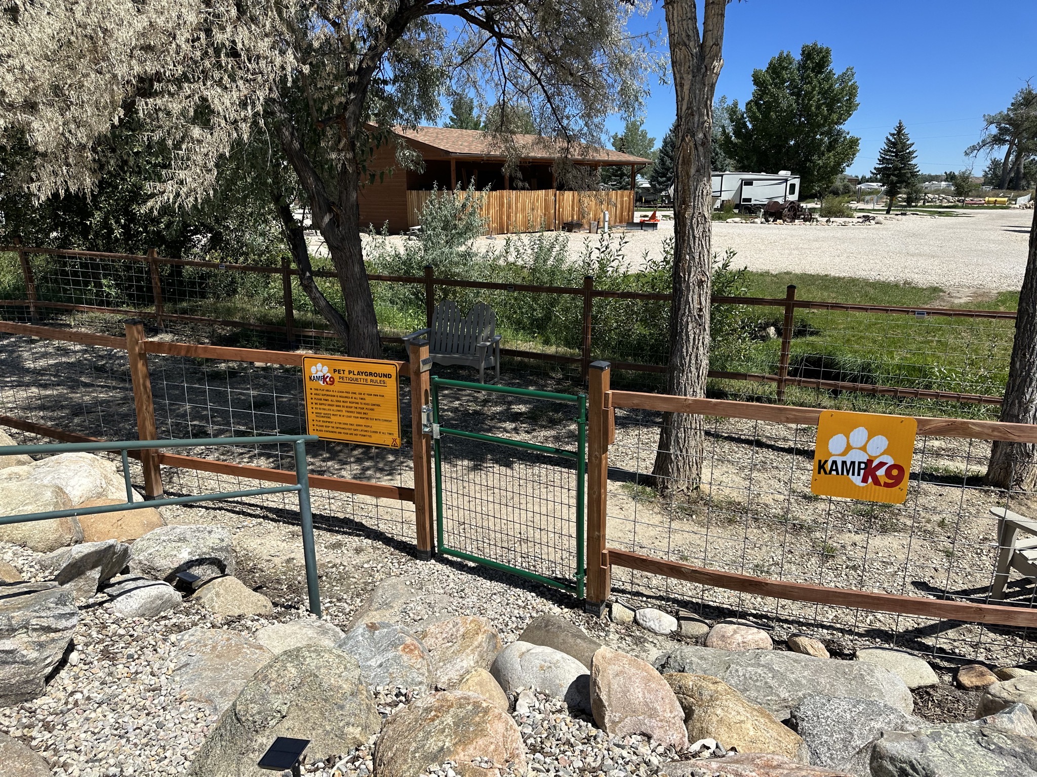 Dog run
