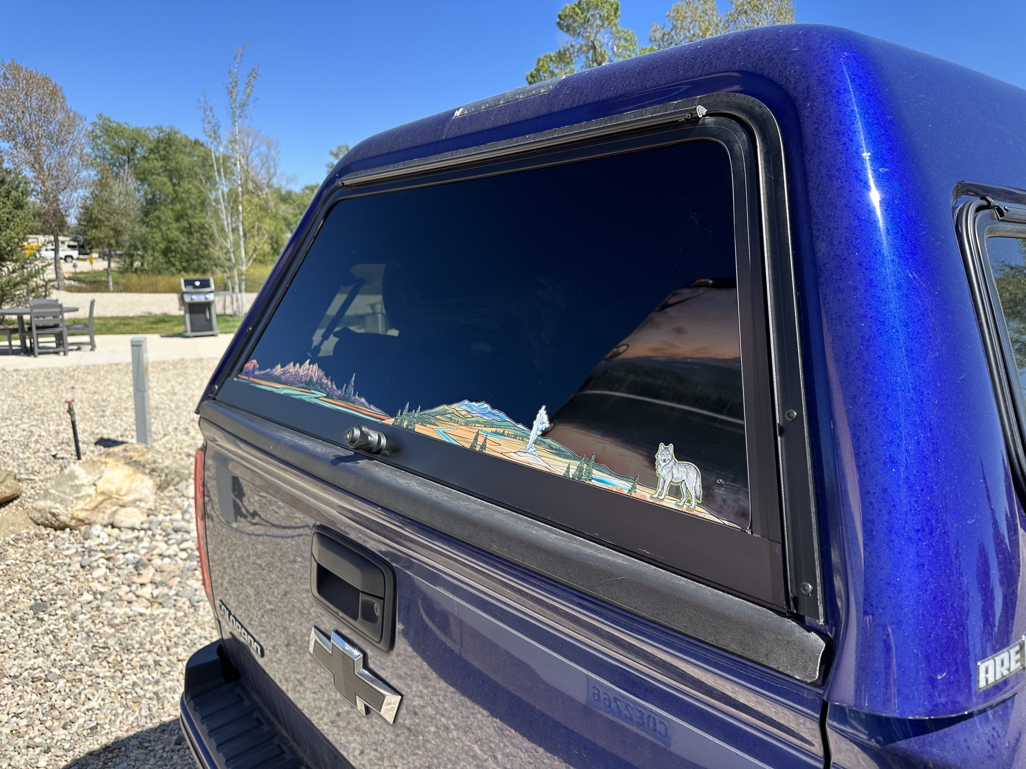 Grand Teton and Yellowstone stickers
