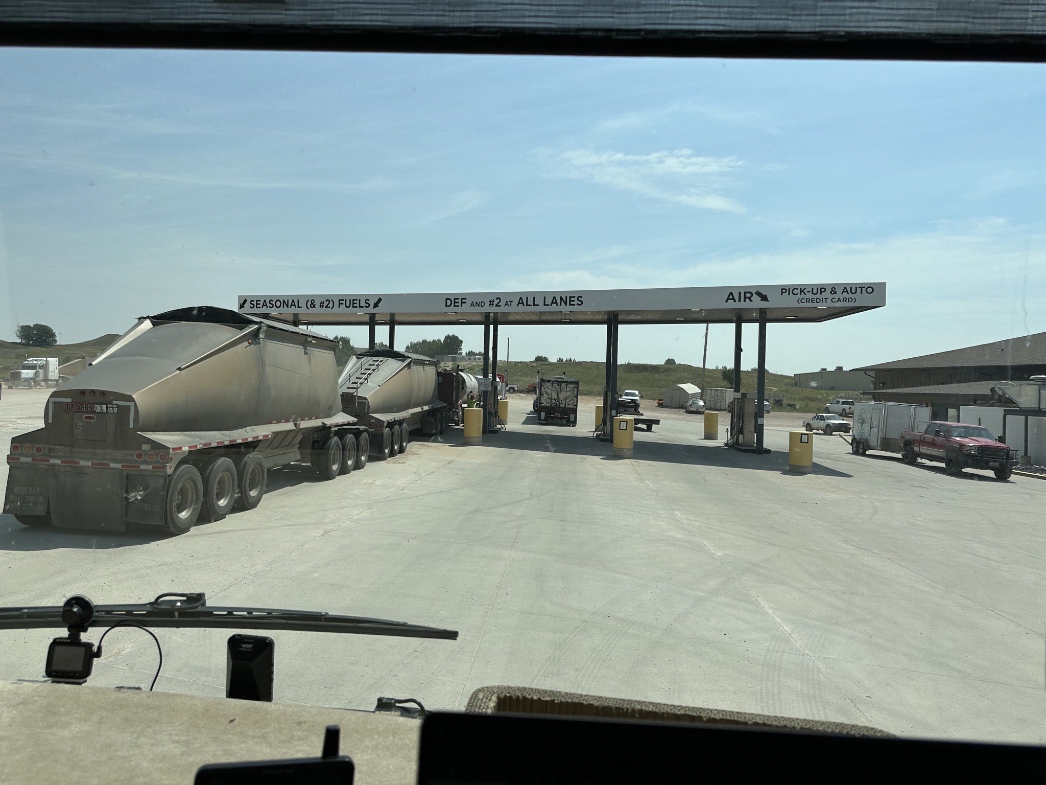 Fuel stop