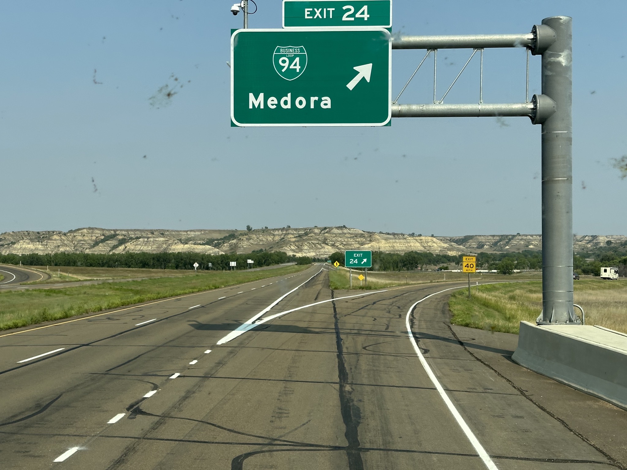 Exit to Medora