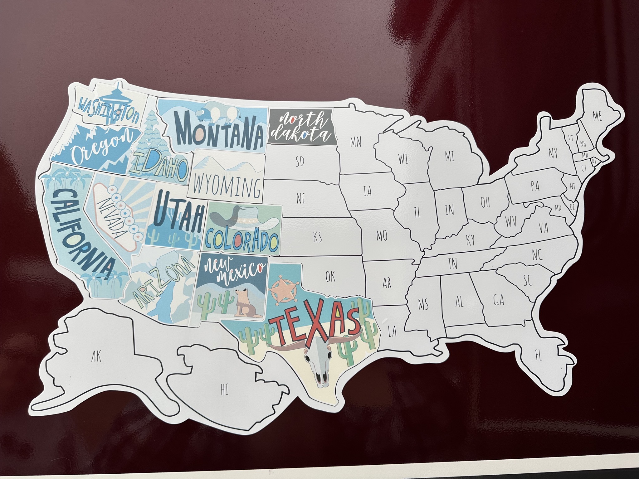 States map