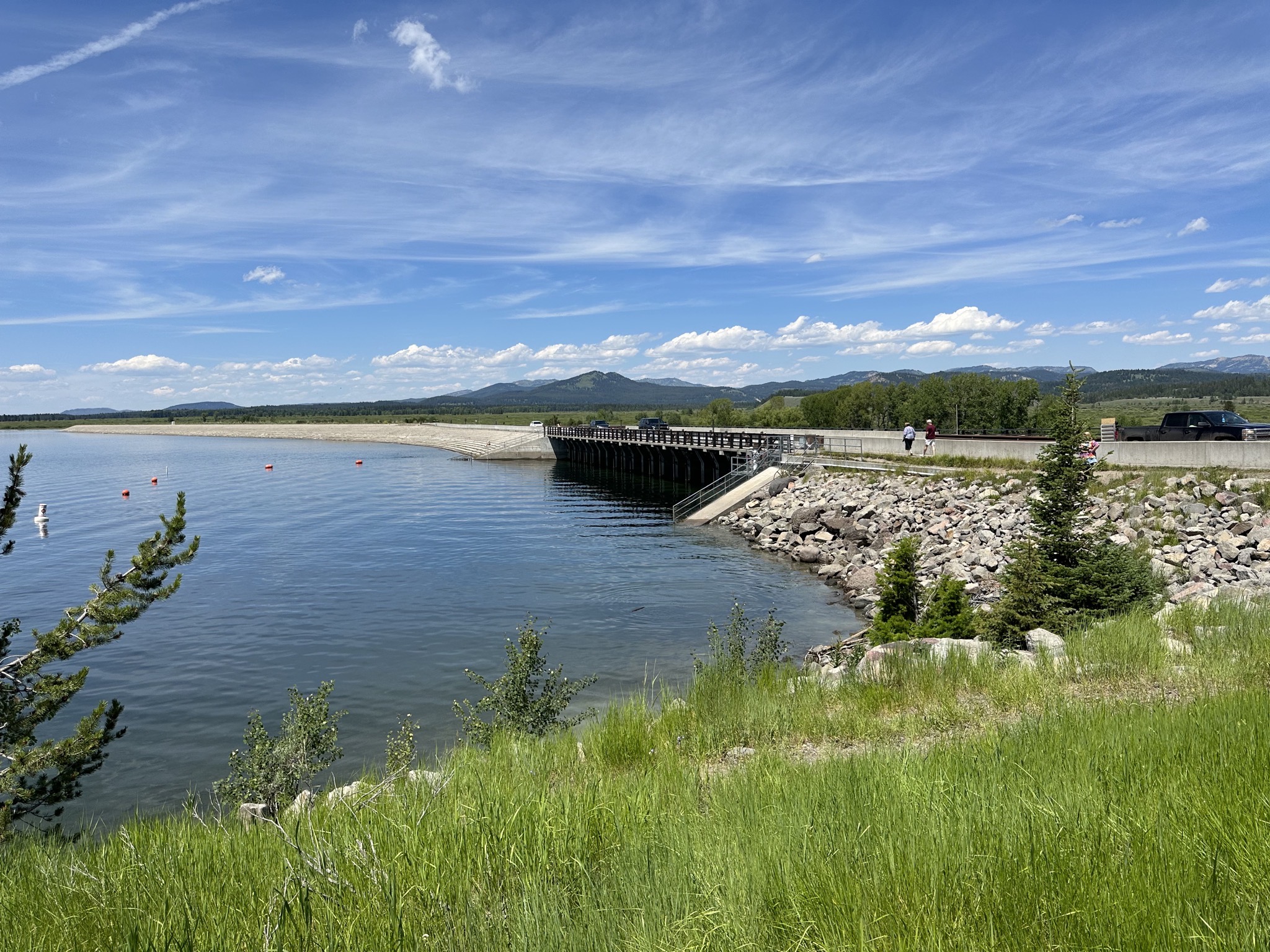 Jackson Lake dam