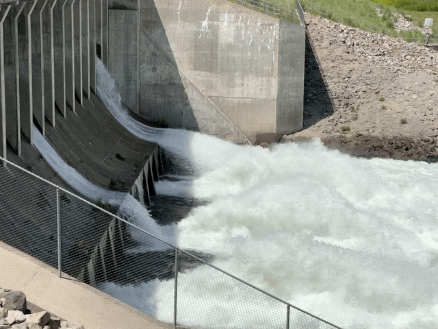 Jackson Lake dam
