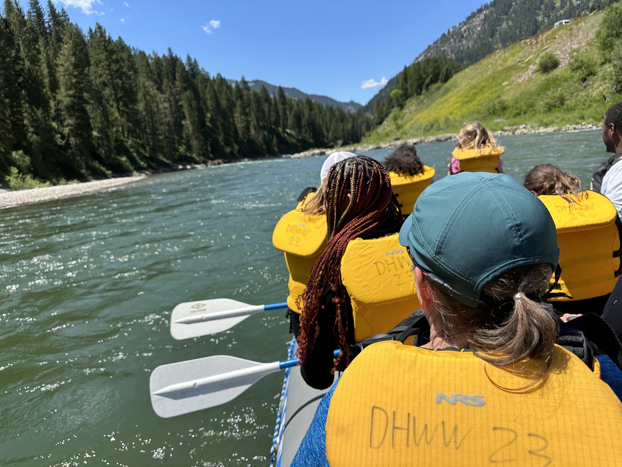 On the river