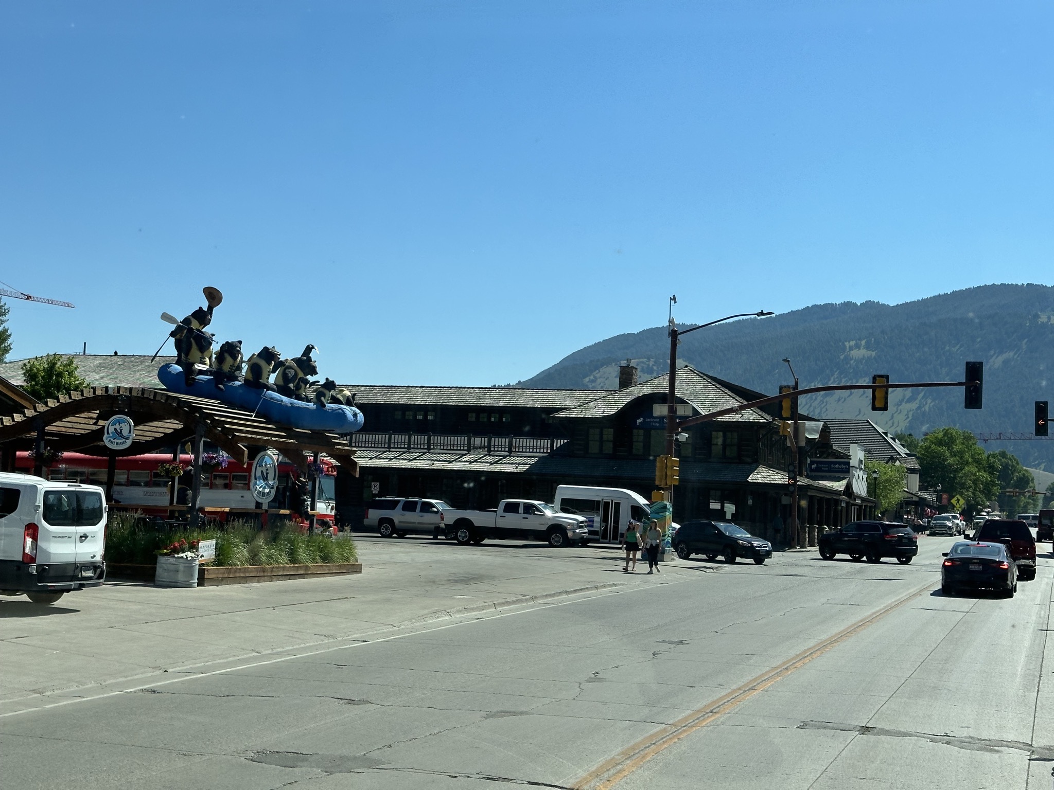 HQ of rafting company
