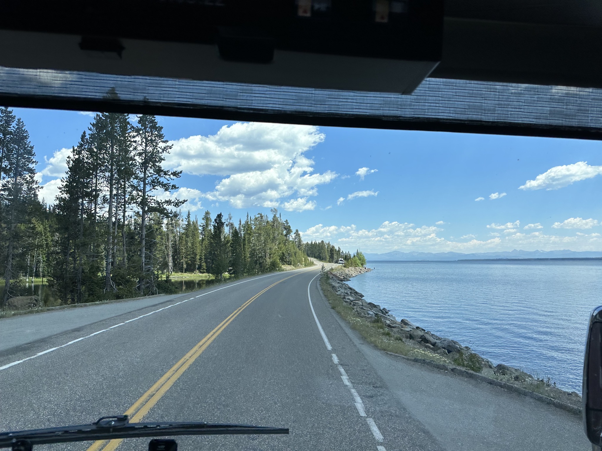 West Thumb of Lake Yellowstone