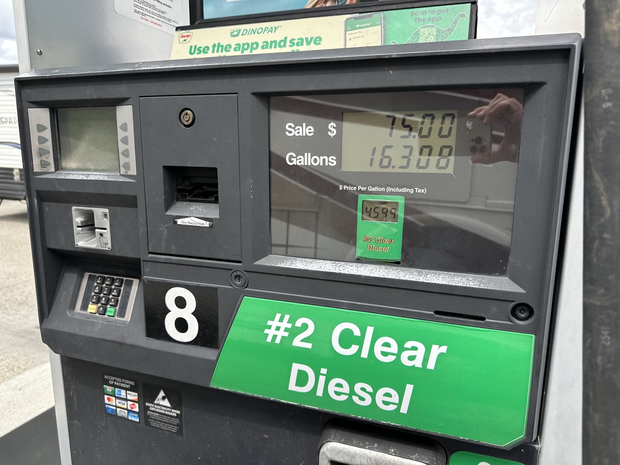 Fuel stop