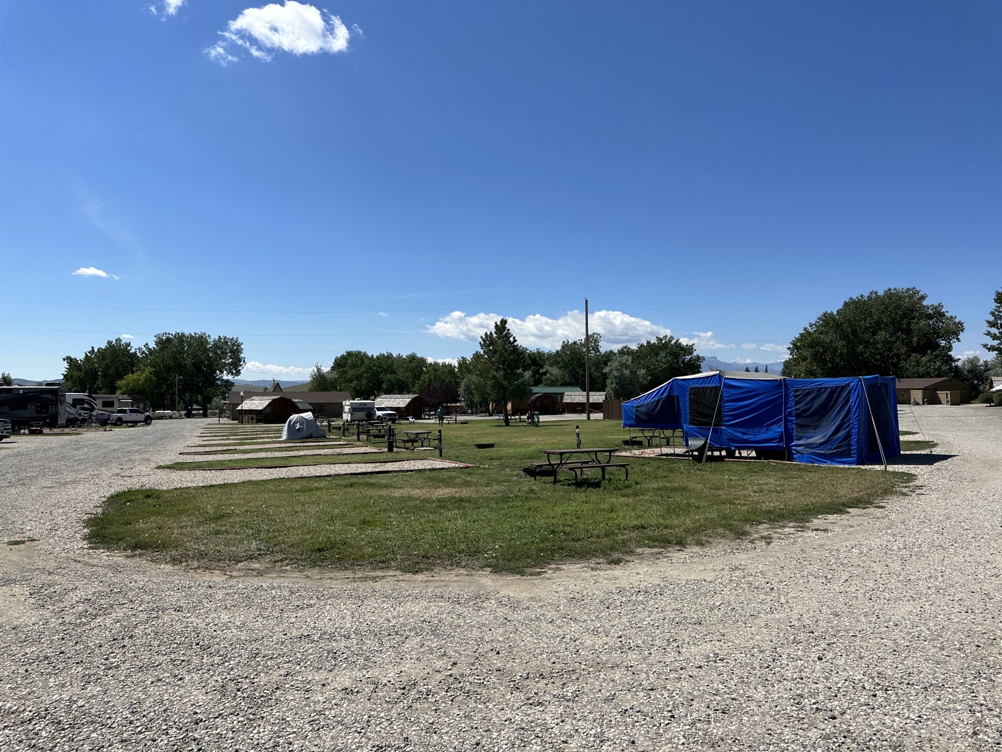 Tent sites