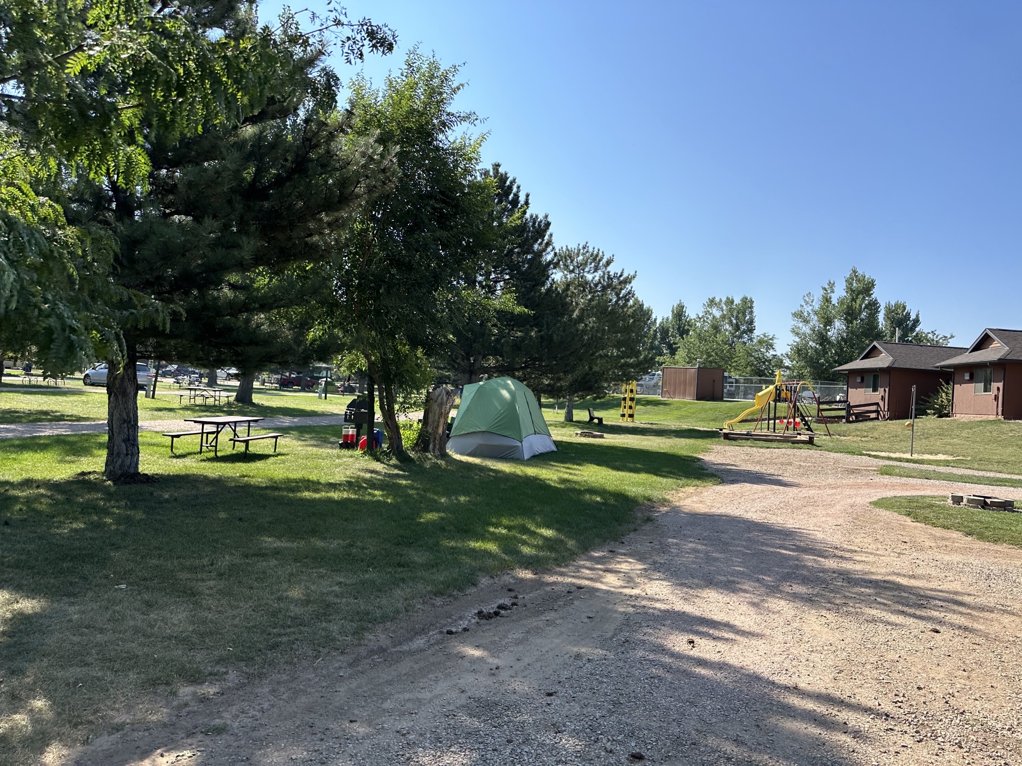 Tent sites
