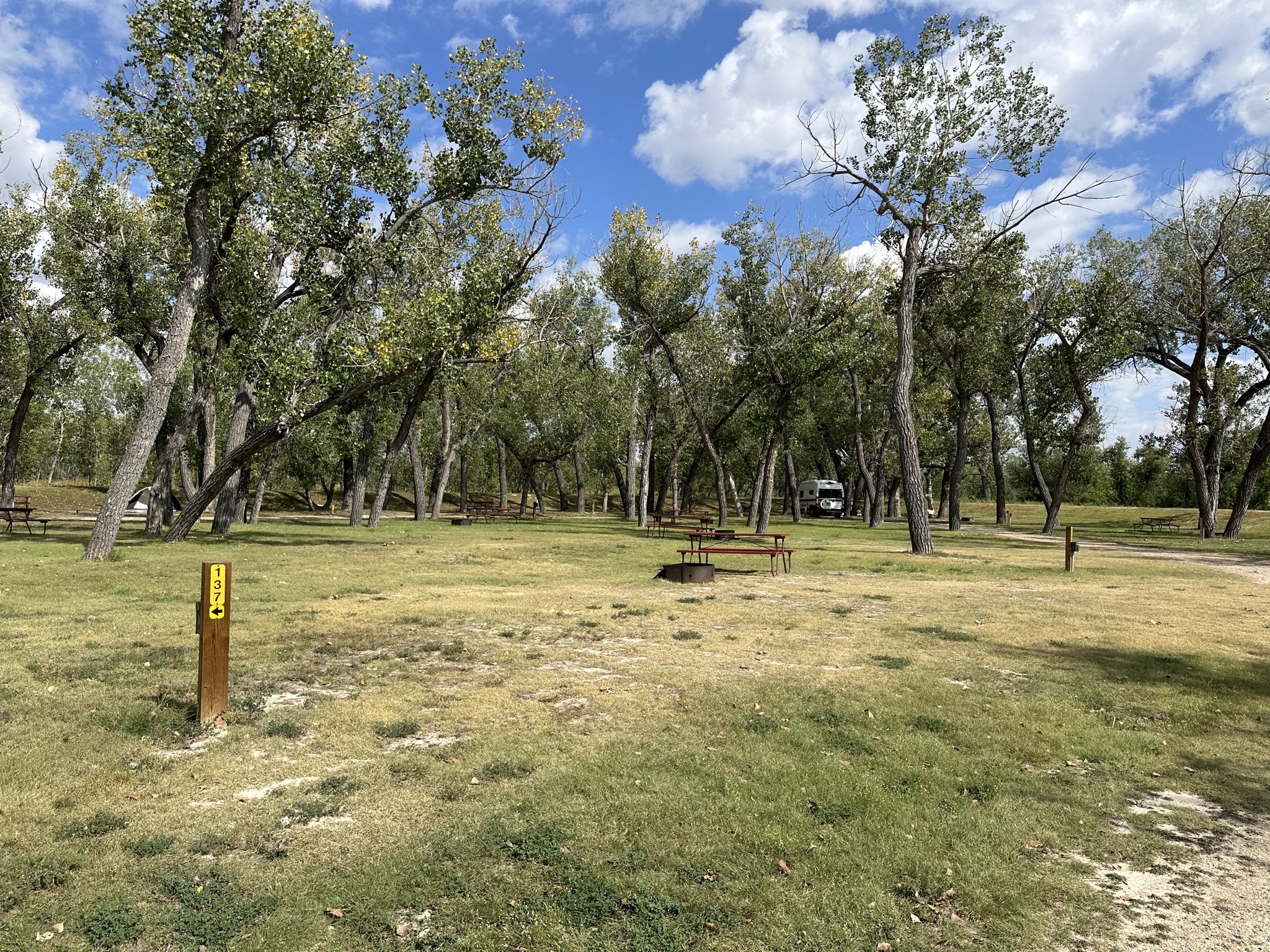 Tent sites