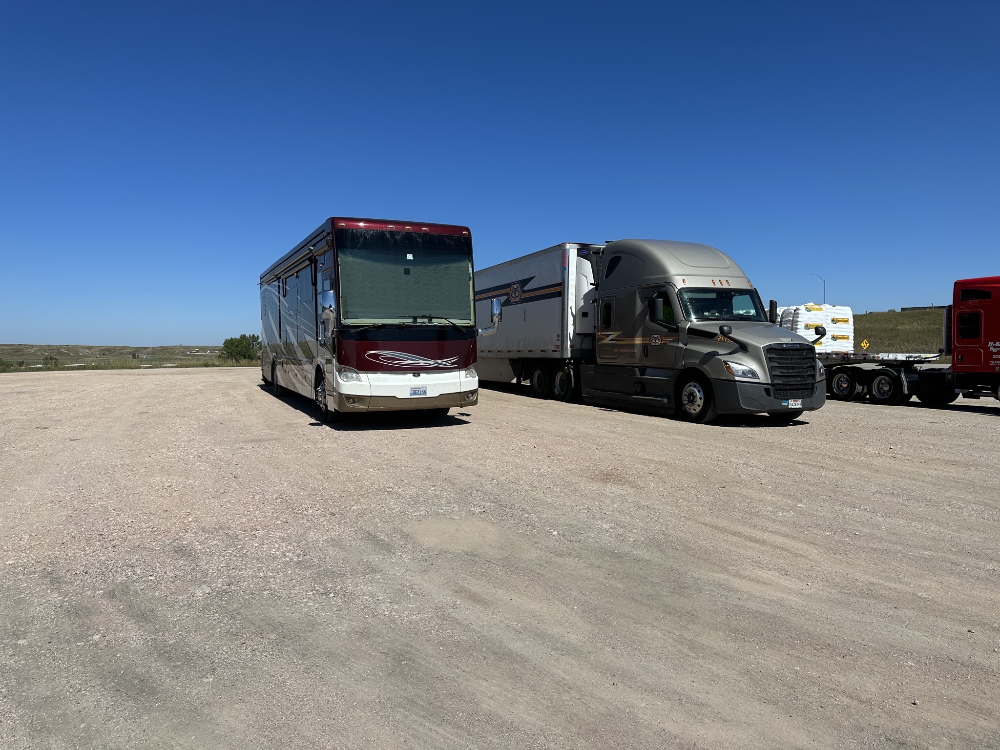 Travel center lunch stop