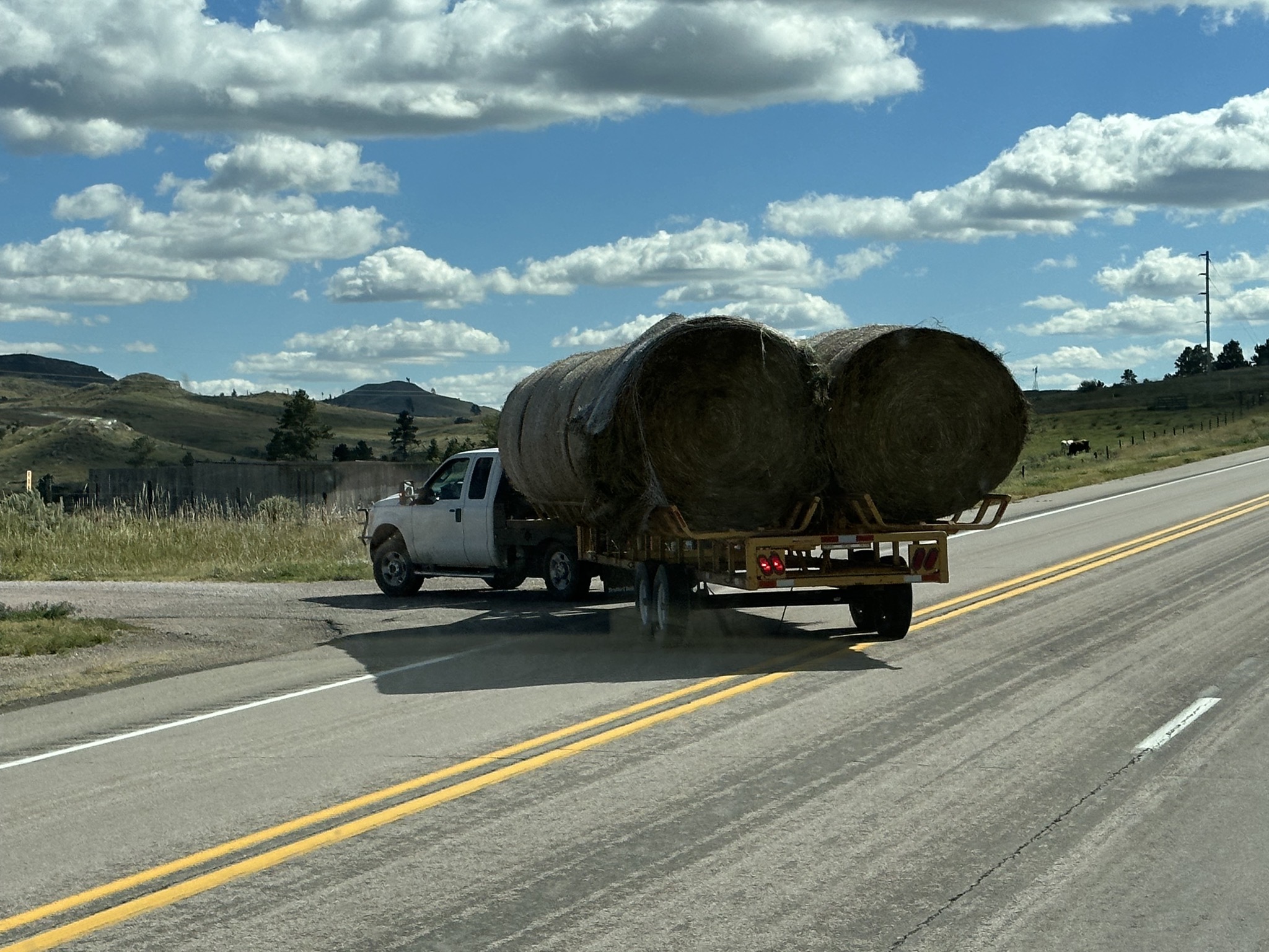 Hay trailer
