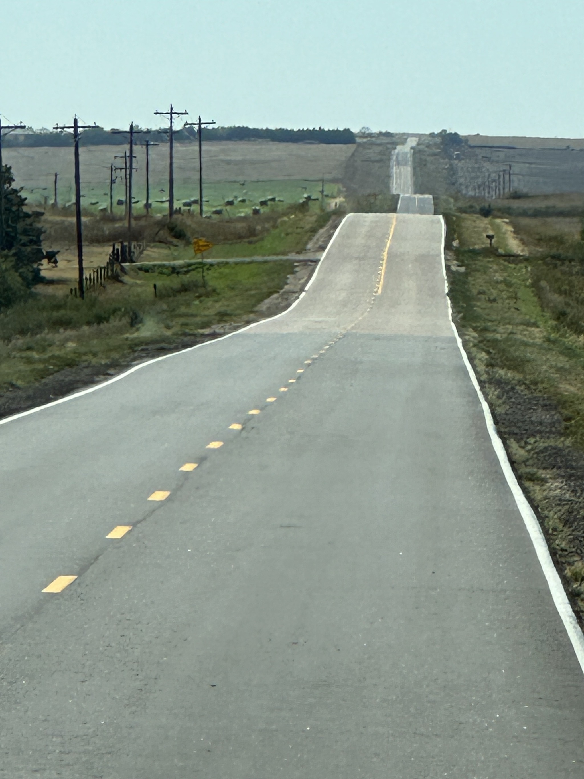 Zoomed highway