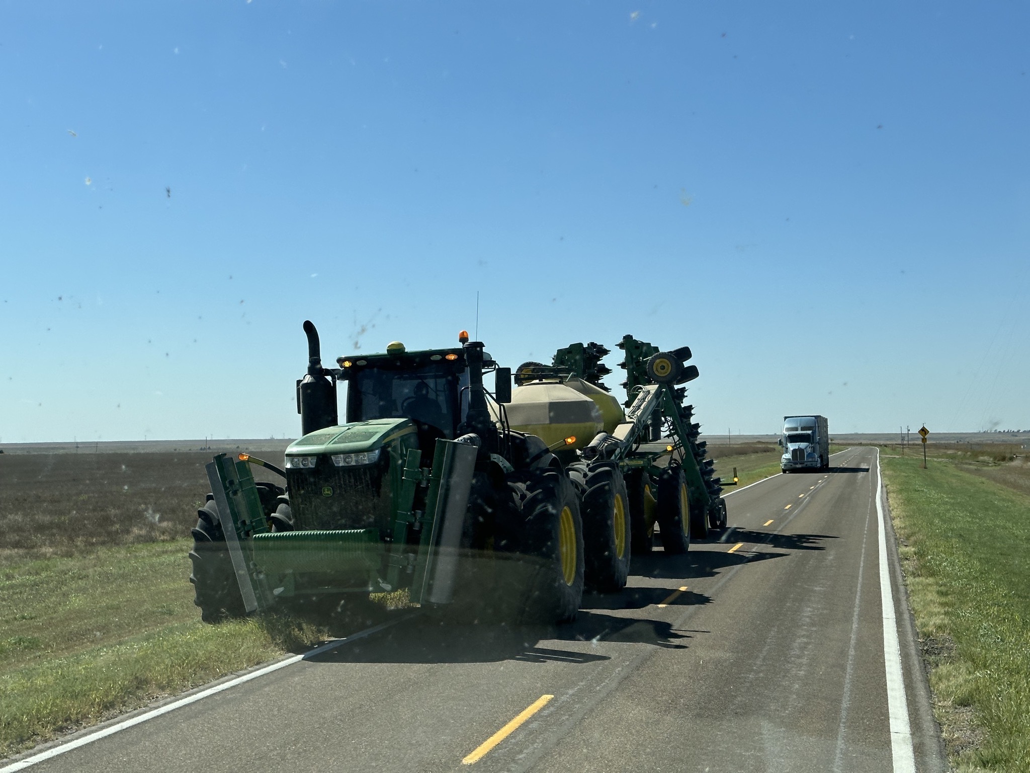 Large farm equipment