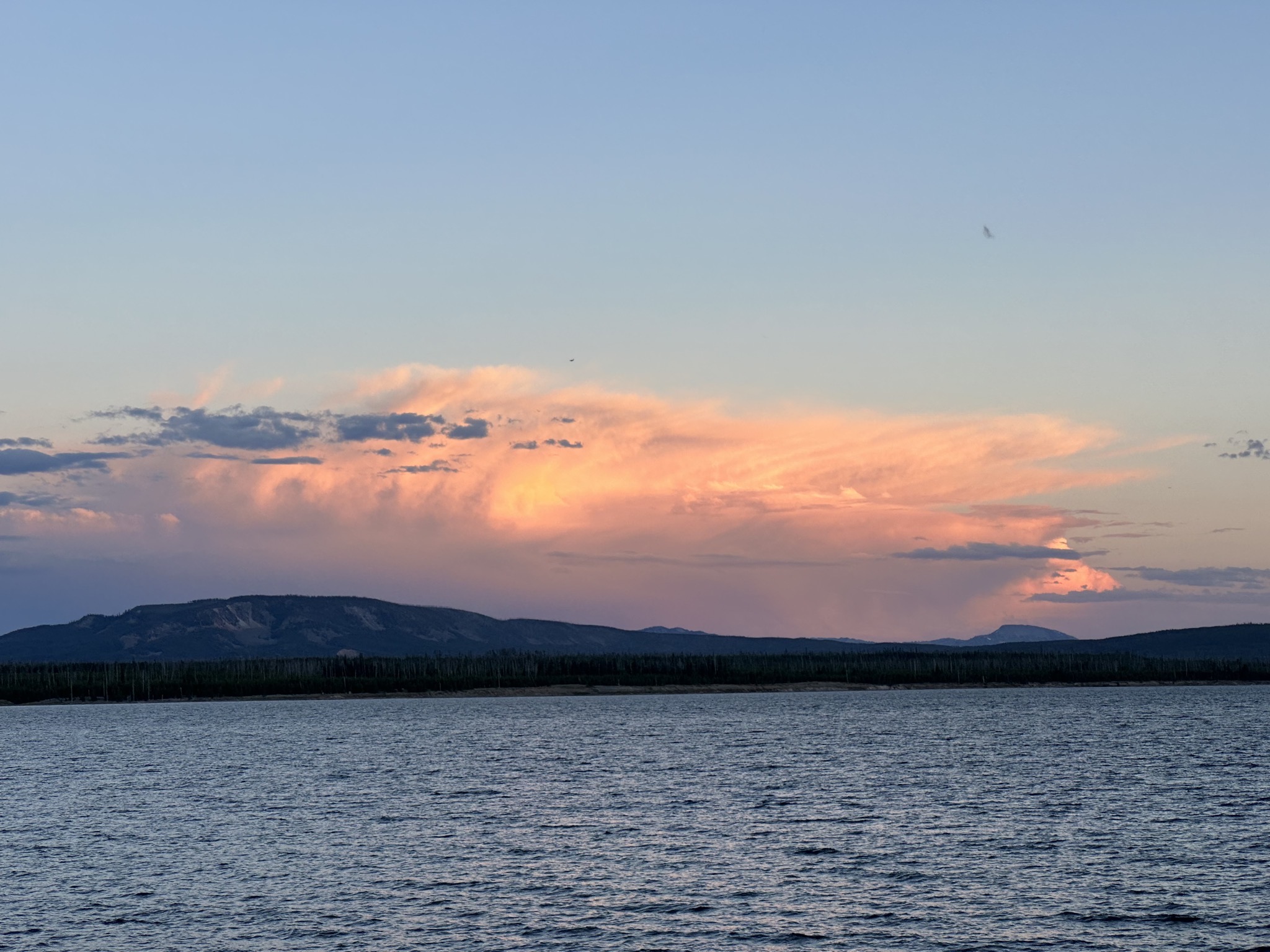 Lake sunset