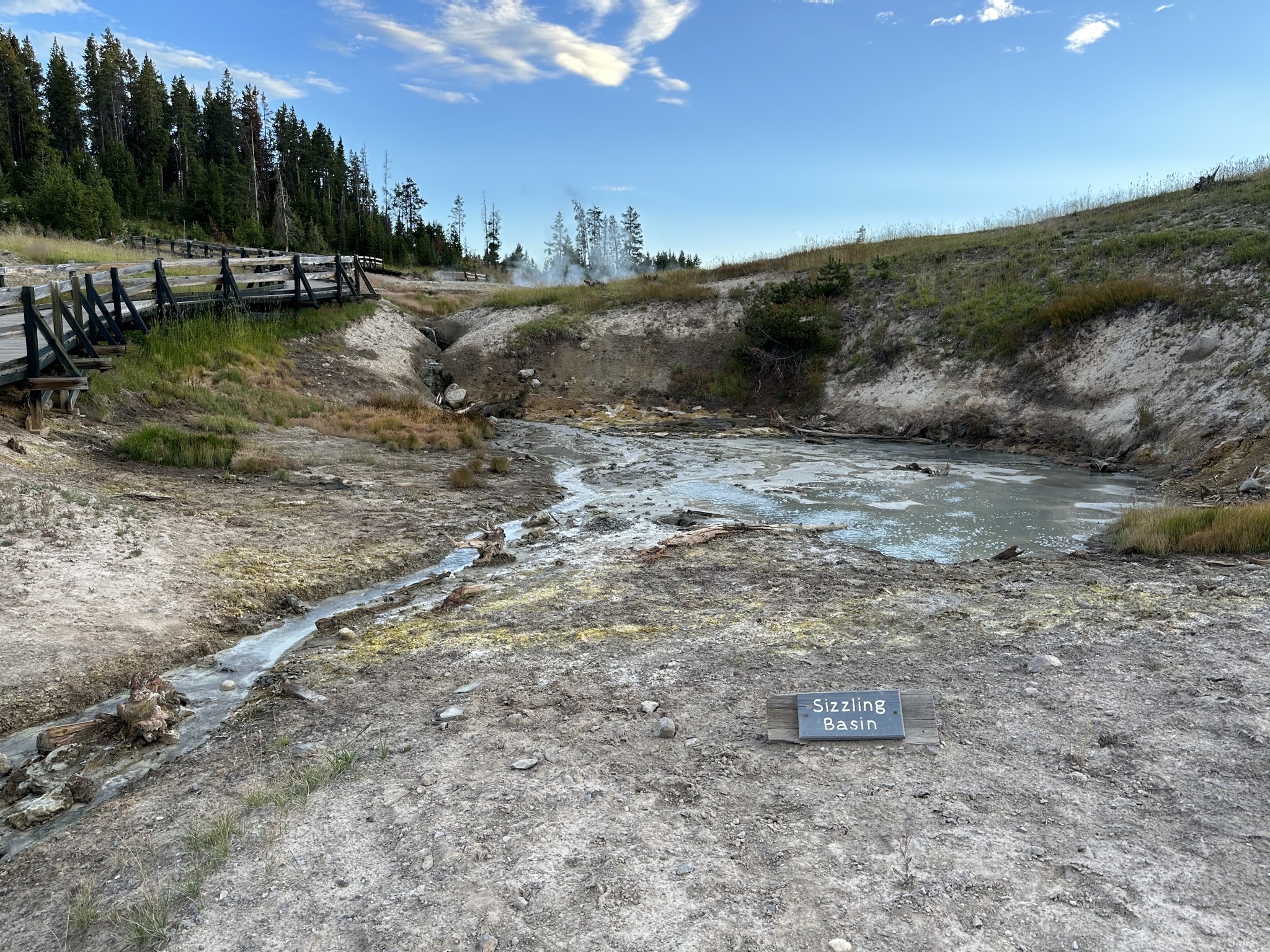 Mud Volcano area