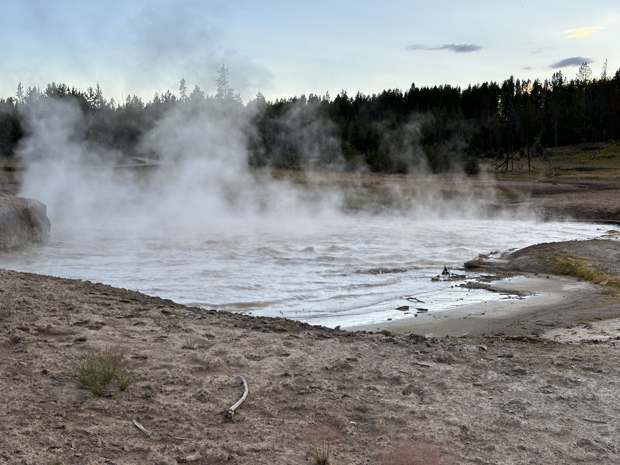 Mud Volcano area