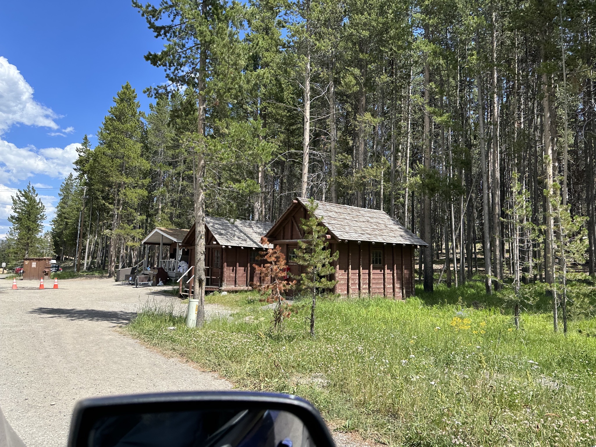 Lake cabins
