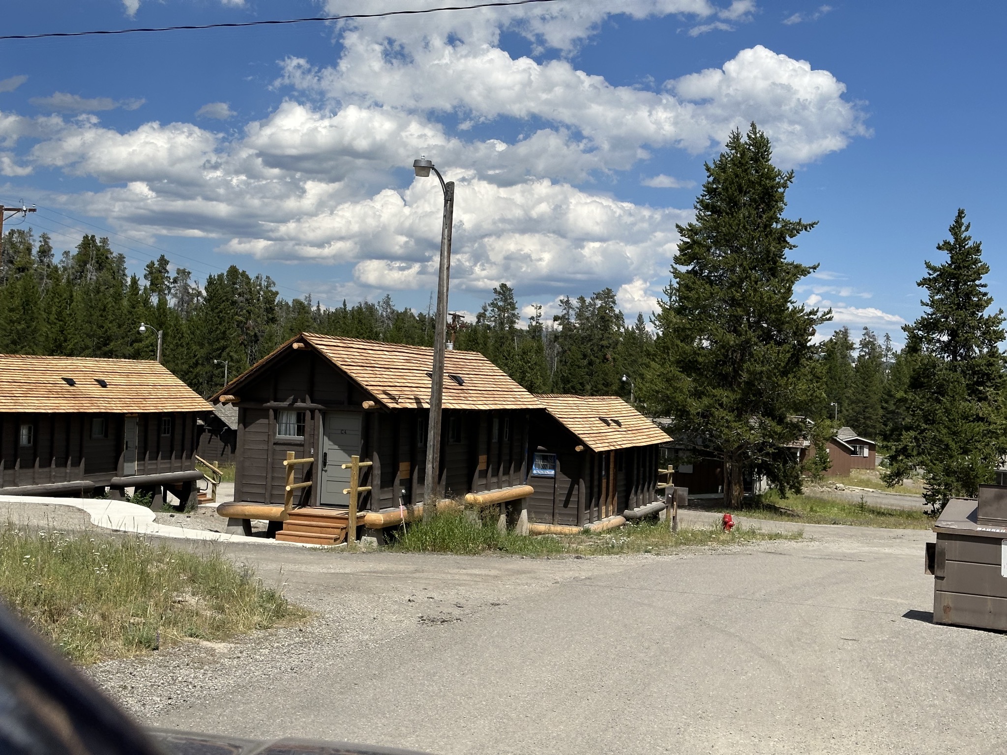 Lake cabins