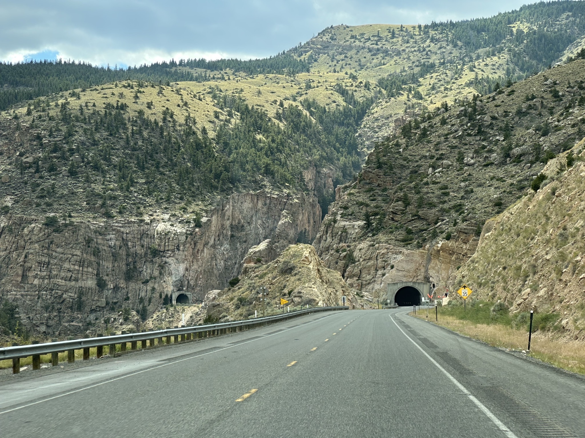 Three tunnels