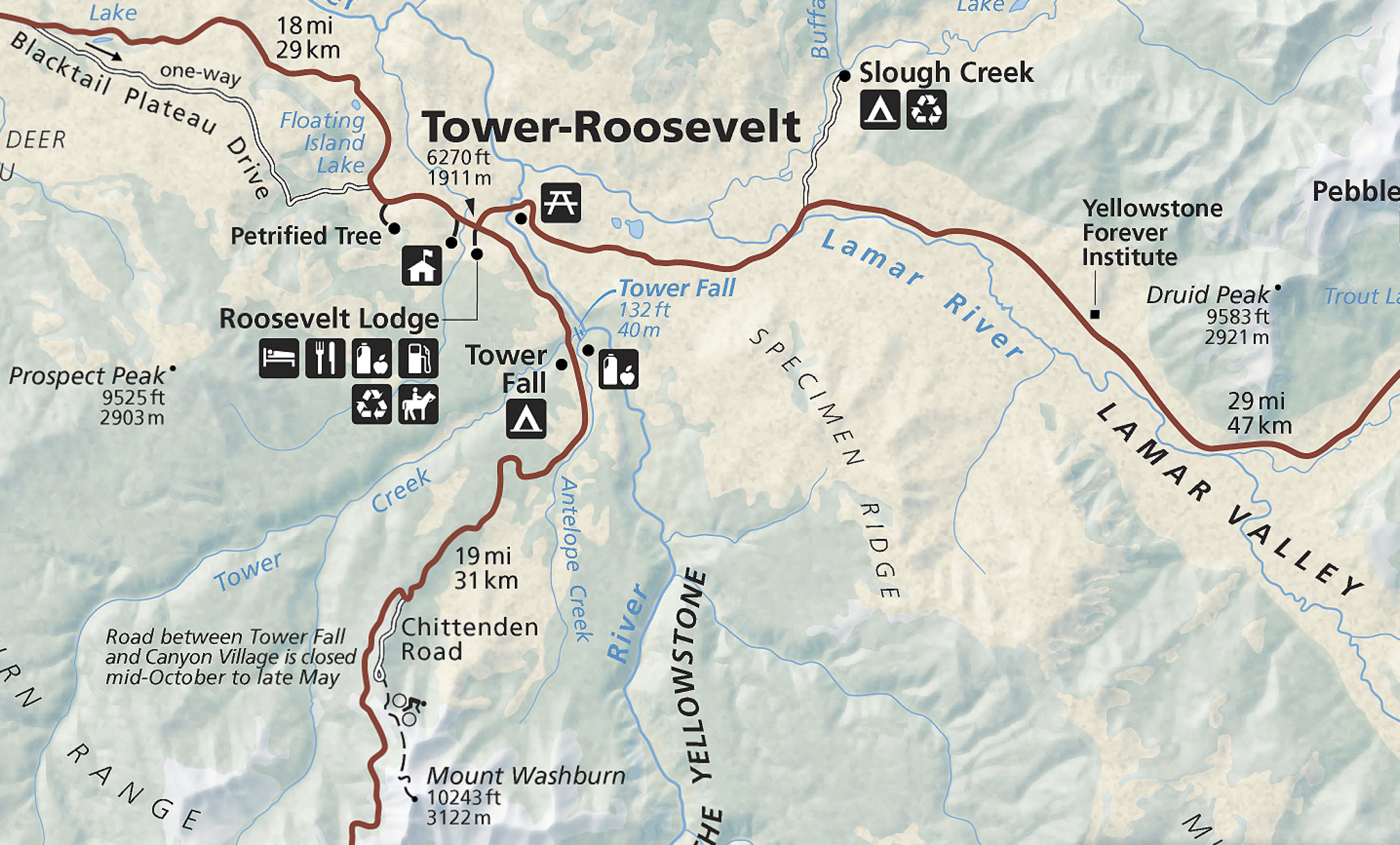 Tower map