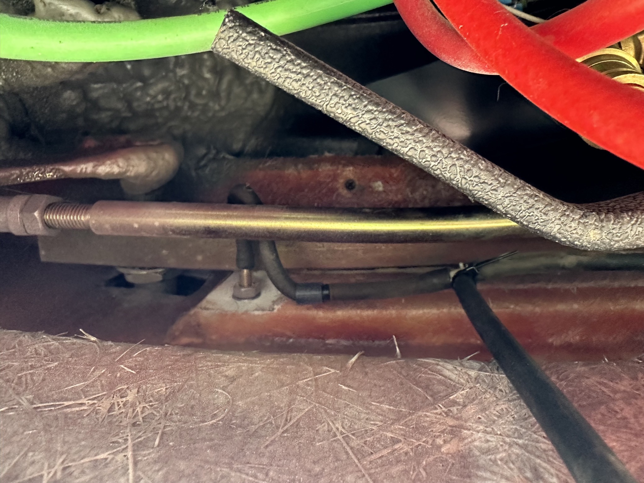 Re-connected hose