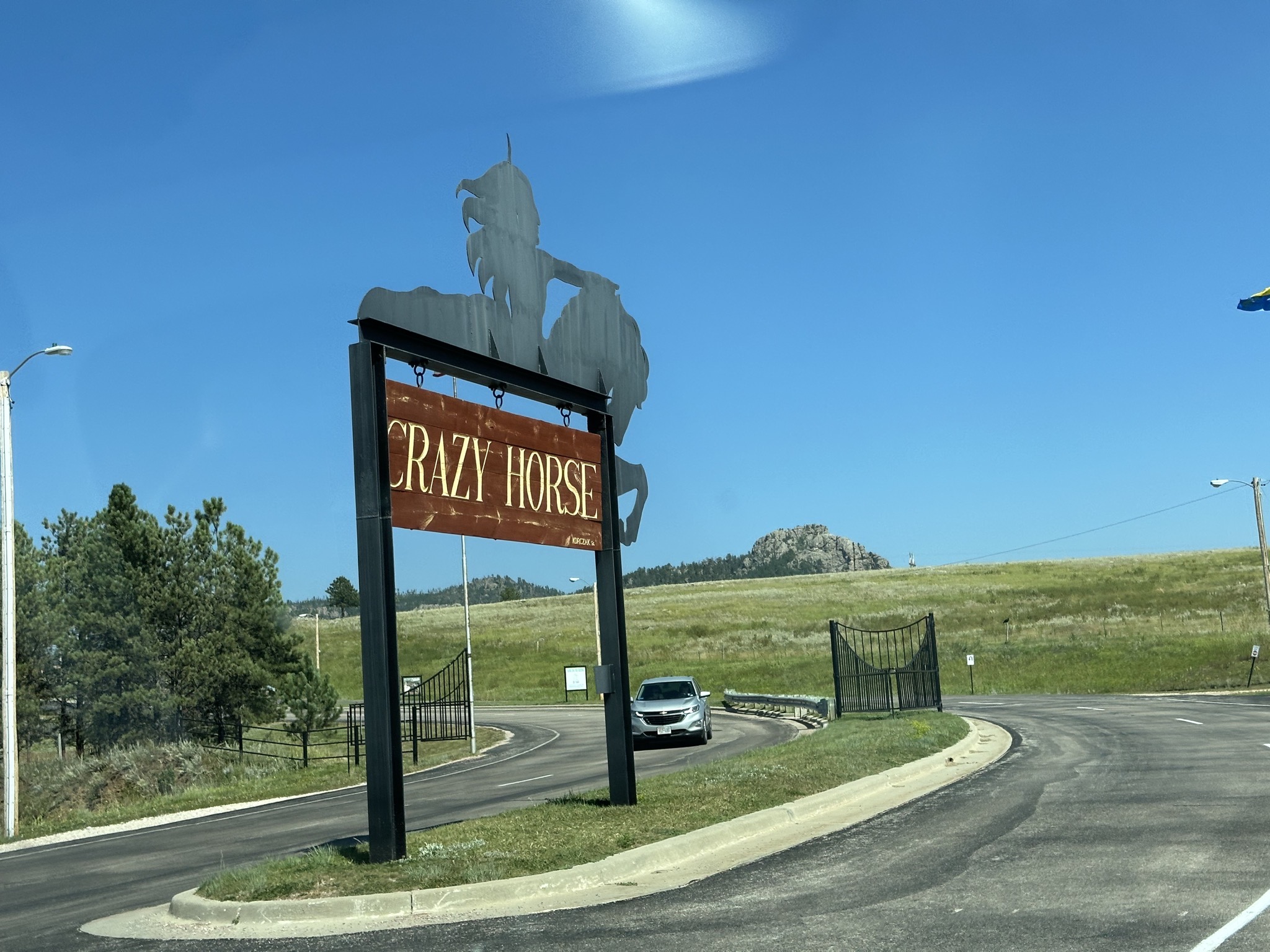 Crazy Horse entrance