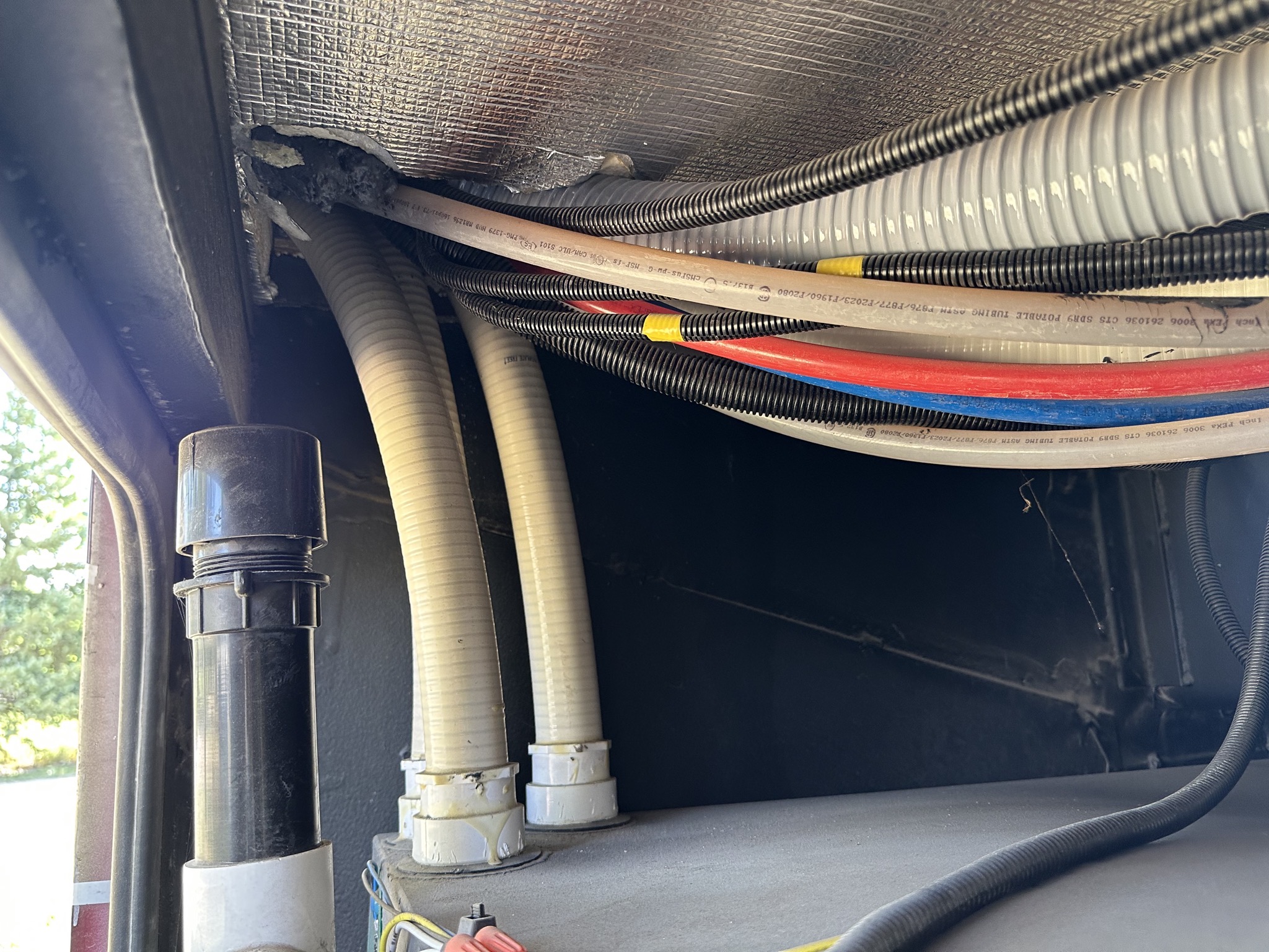 Pipes and wires