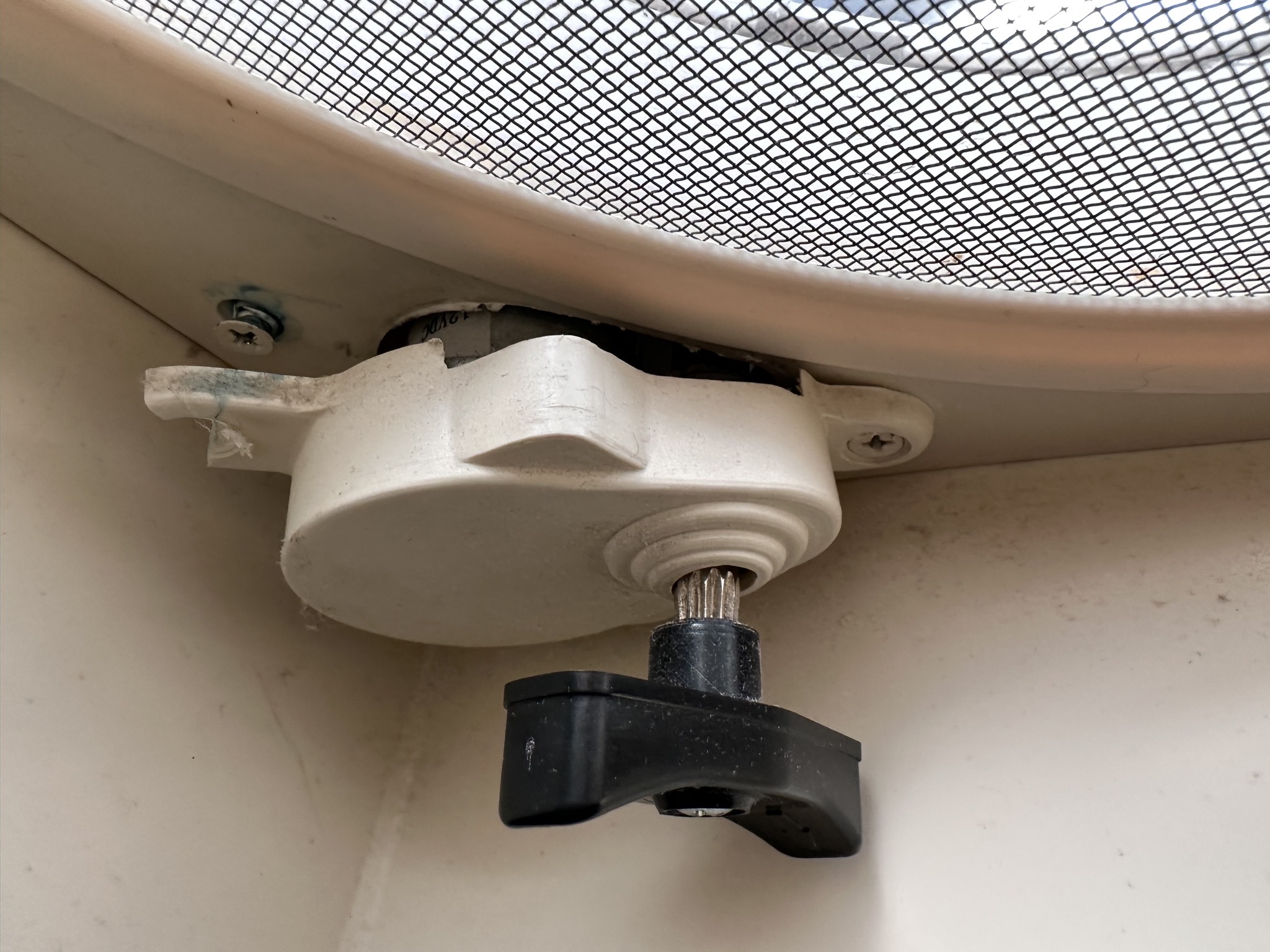 Broken housing