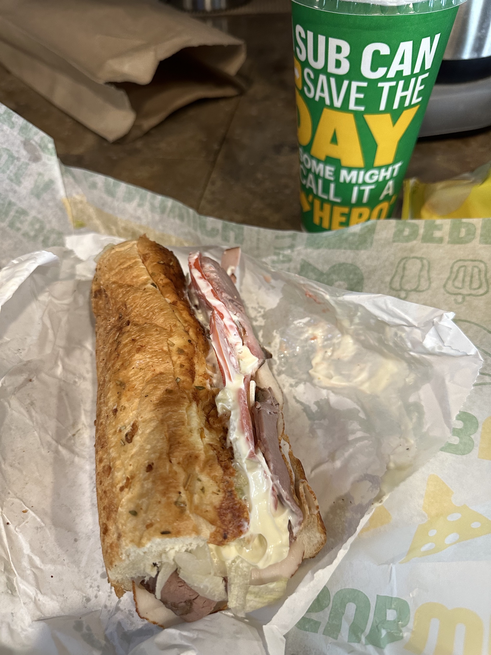 Lunch stop