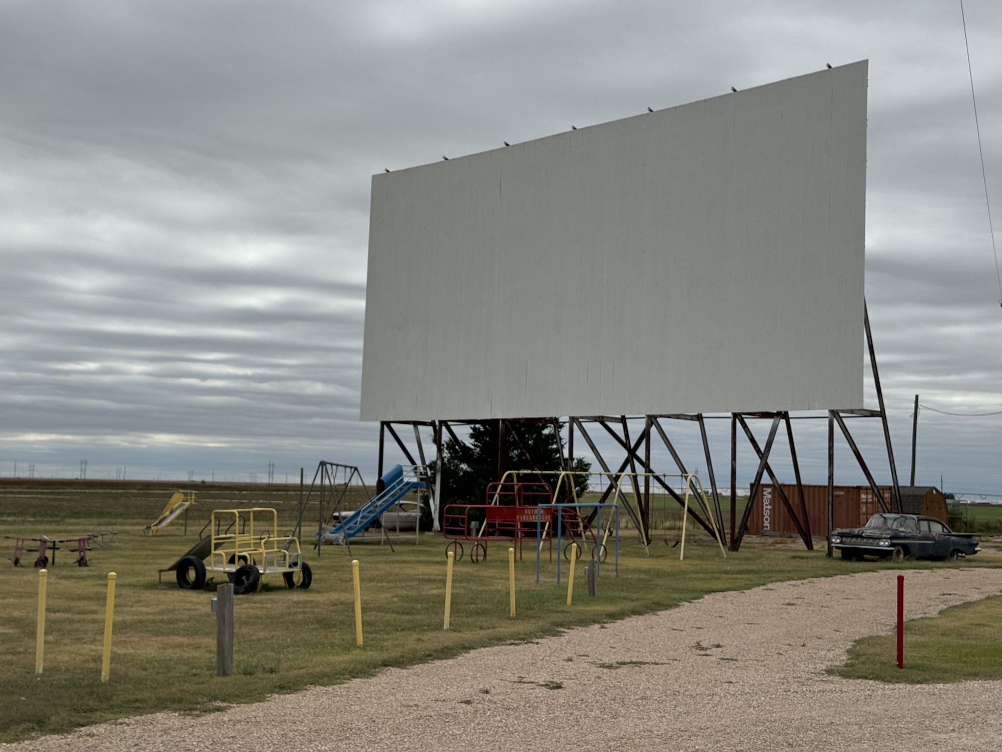 The movie screen again