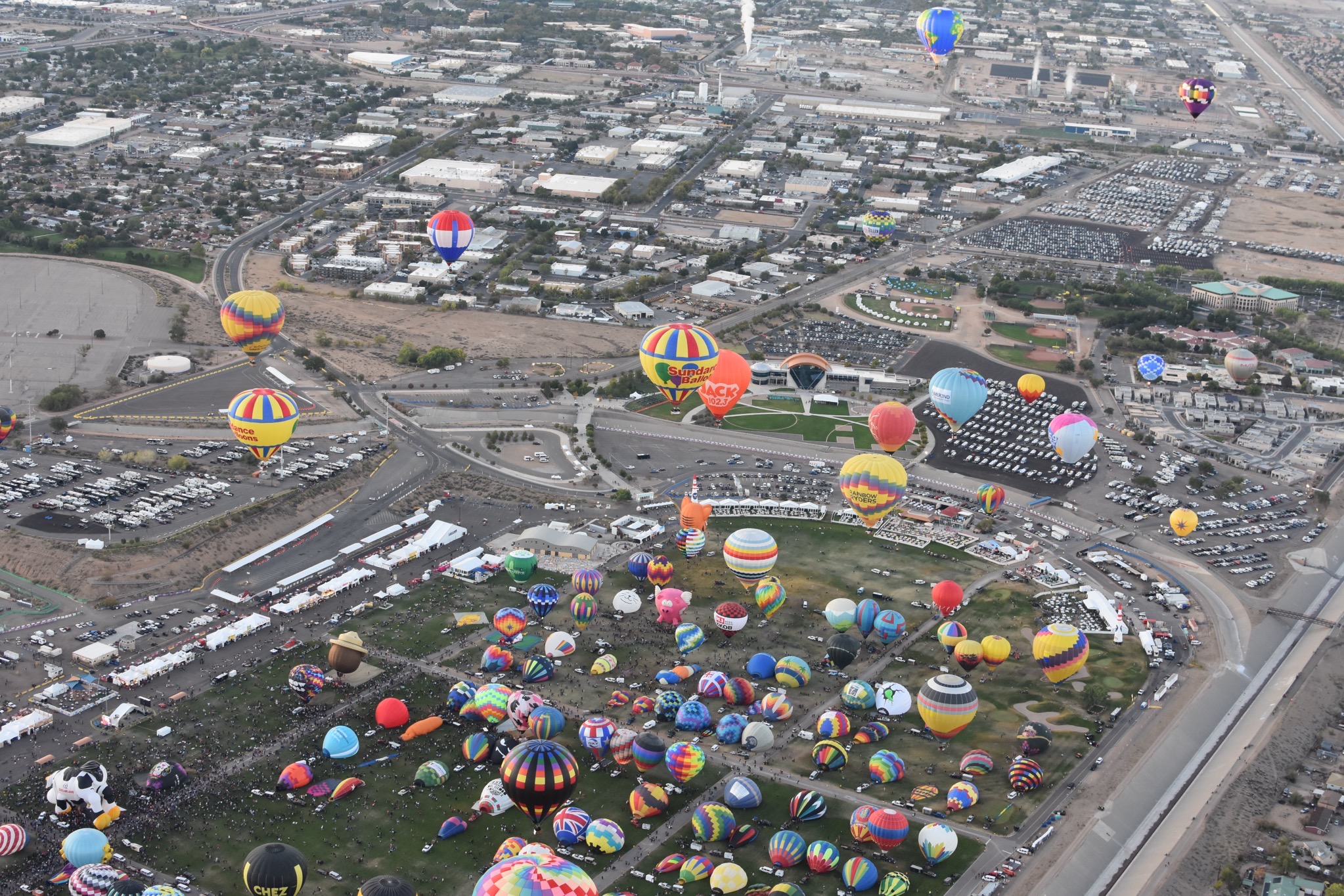 Aerial view