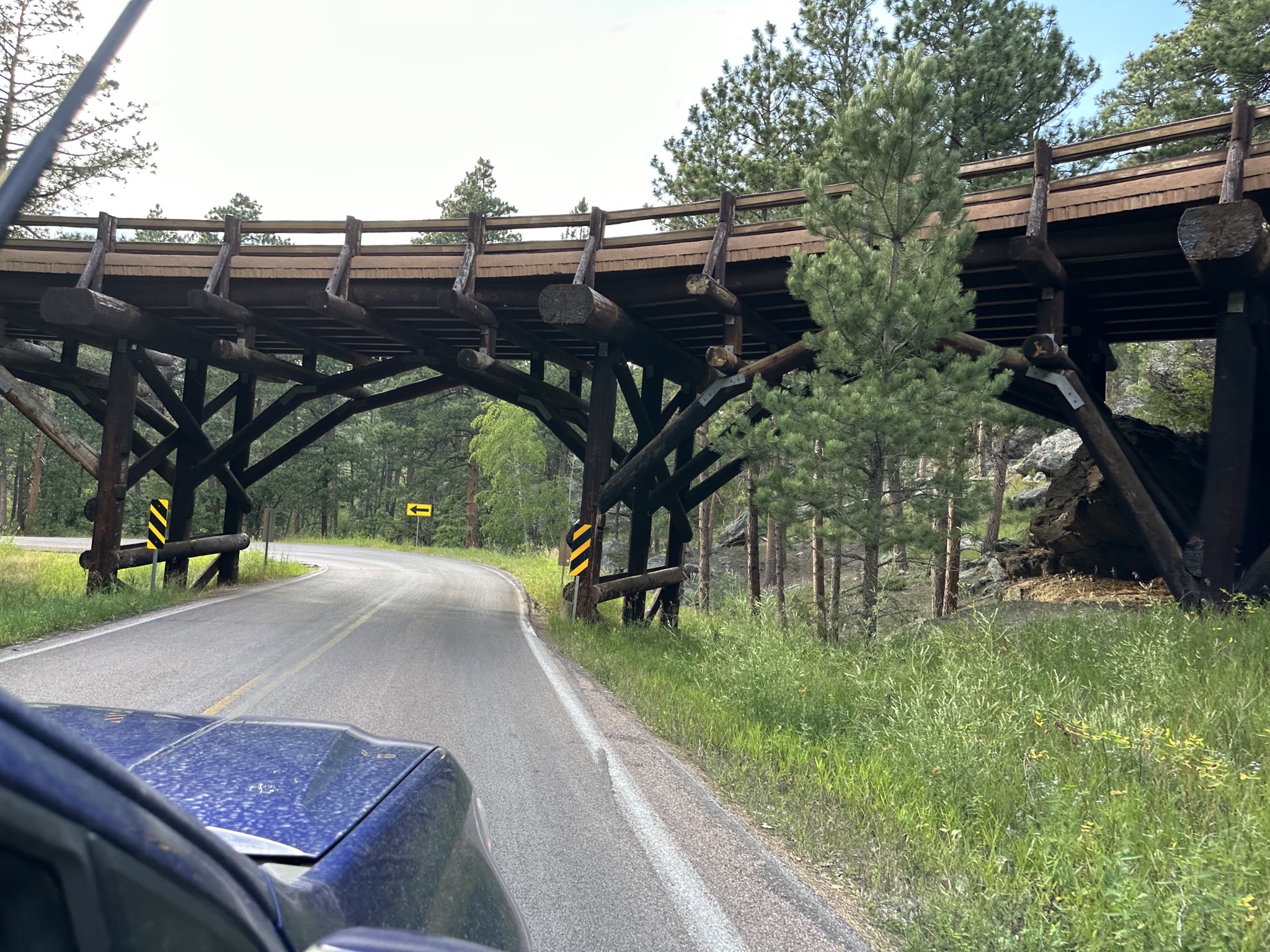 Pigtail loop road