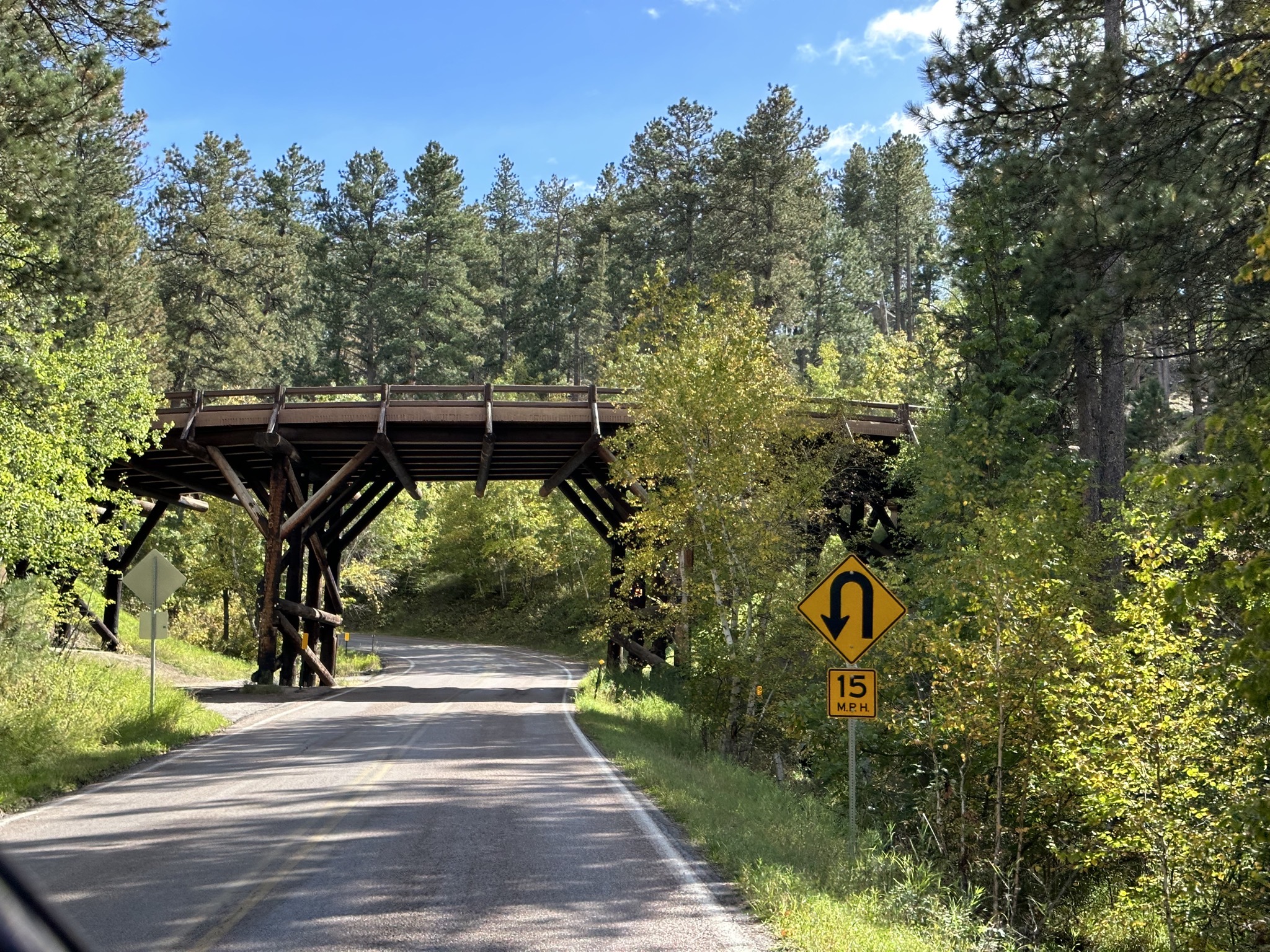Pigtail loop road