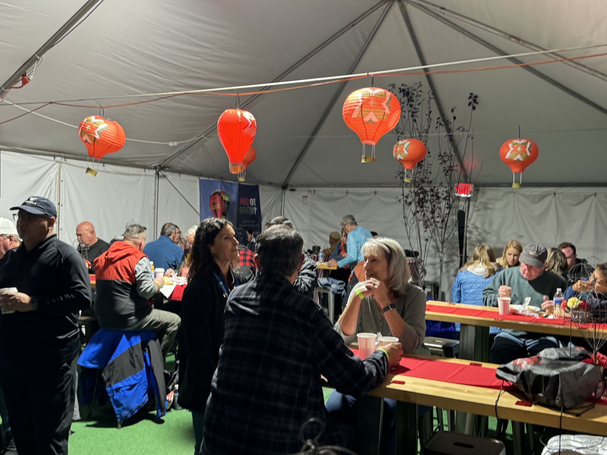 VIP Ryders Club tent