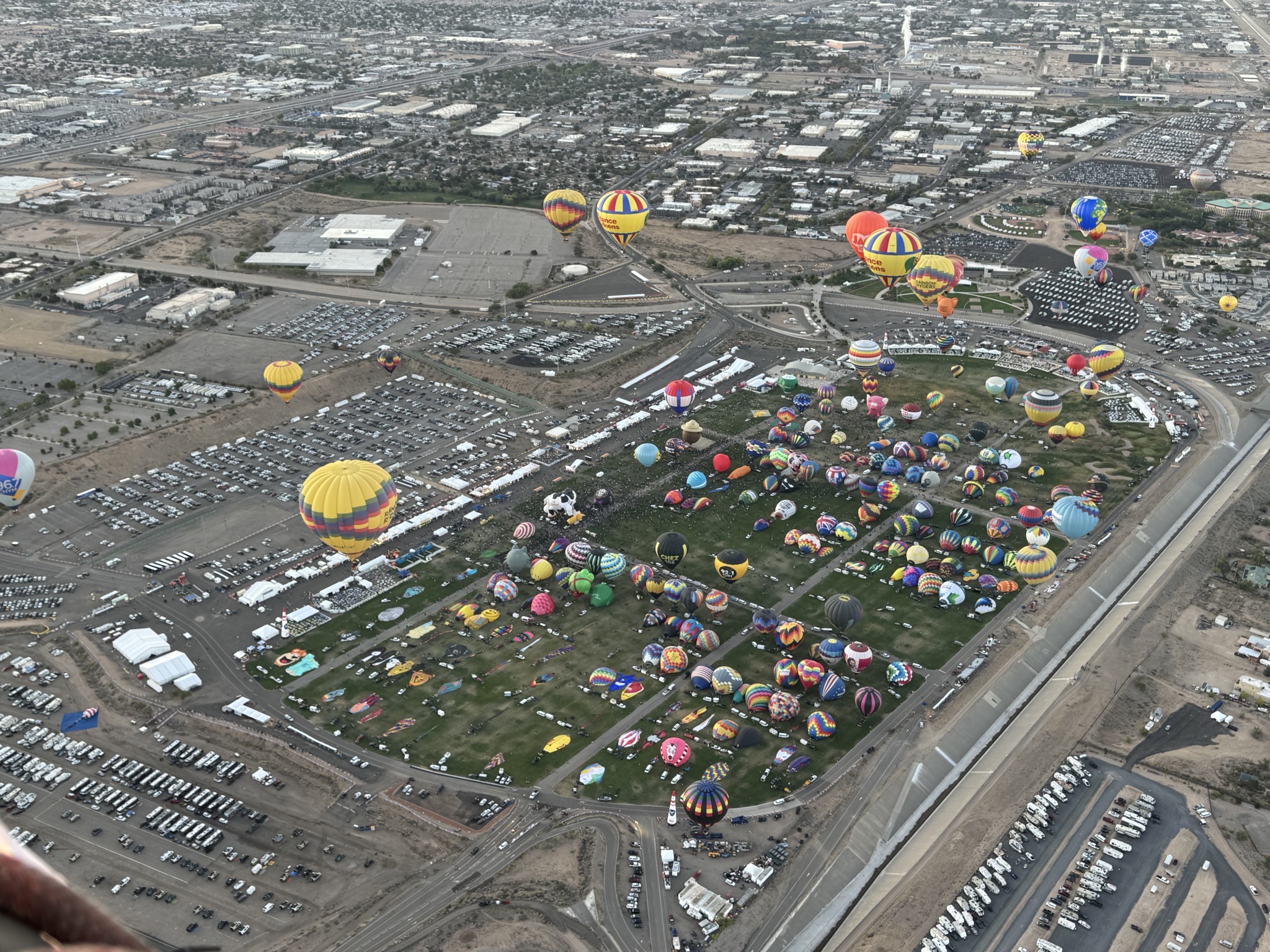 Aerial view