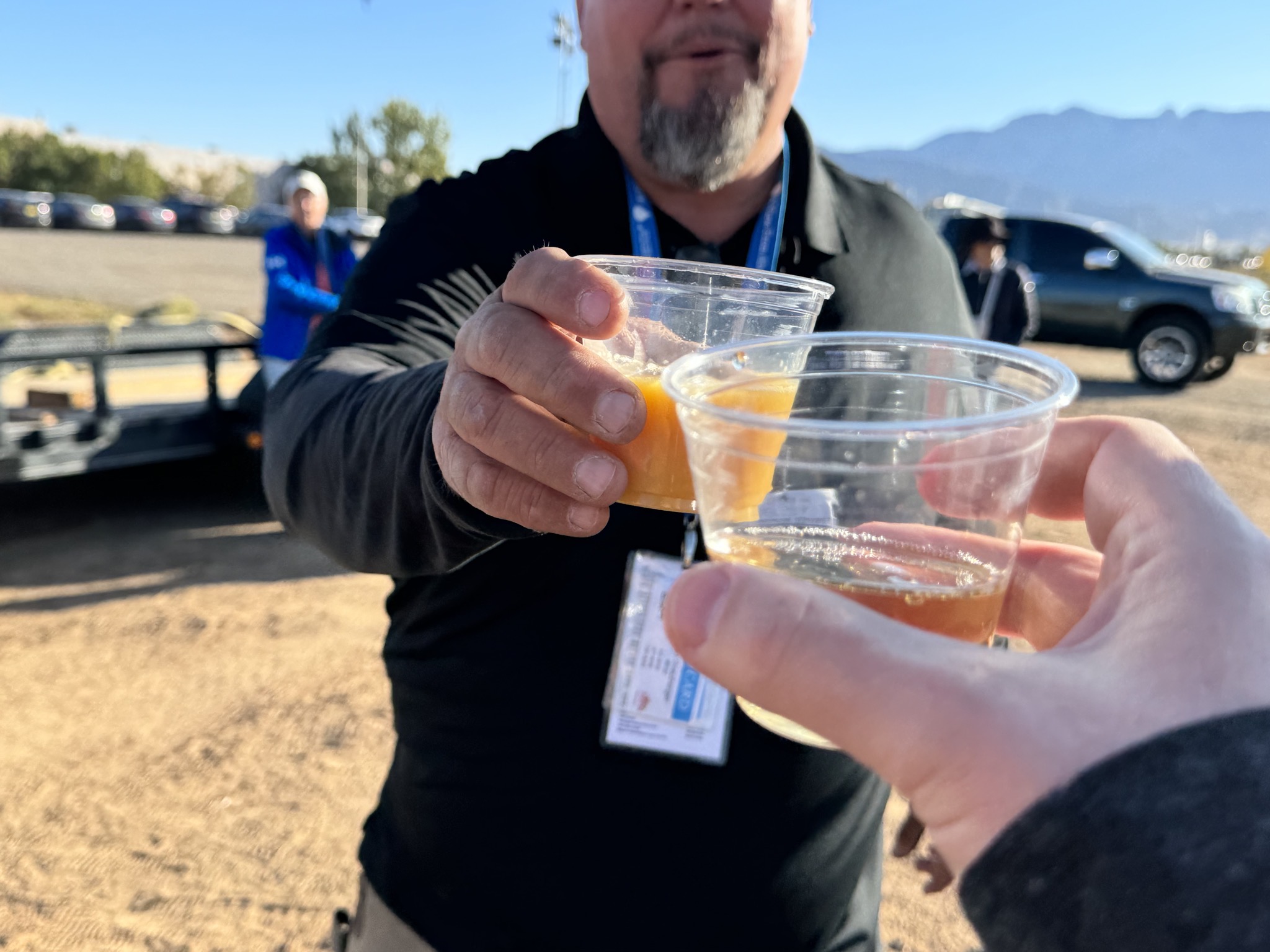 Bubbly celebration