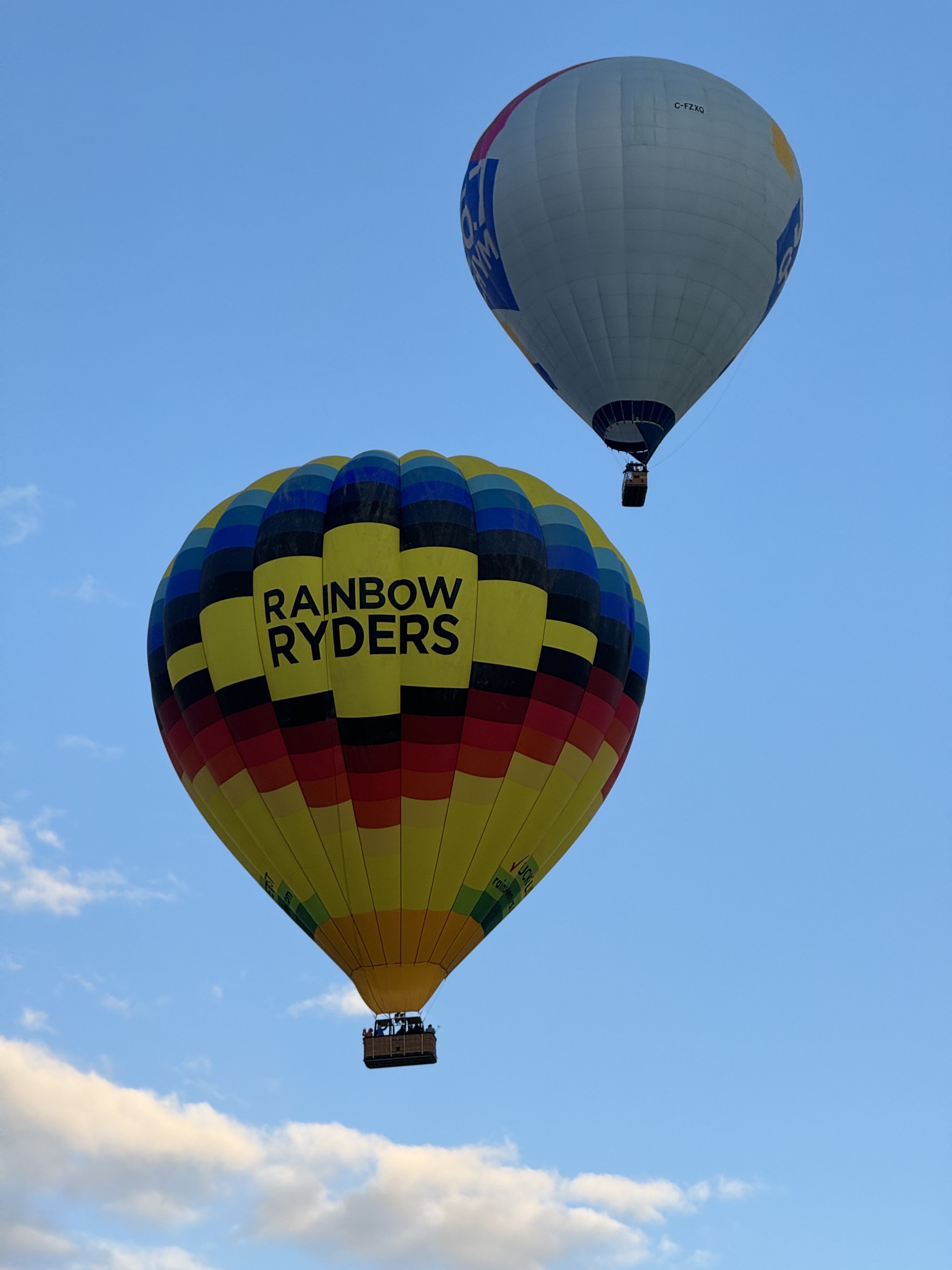 Balloons over RV lot